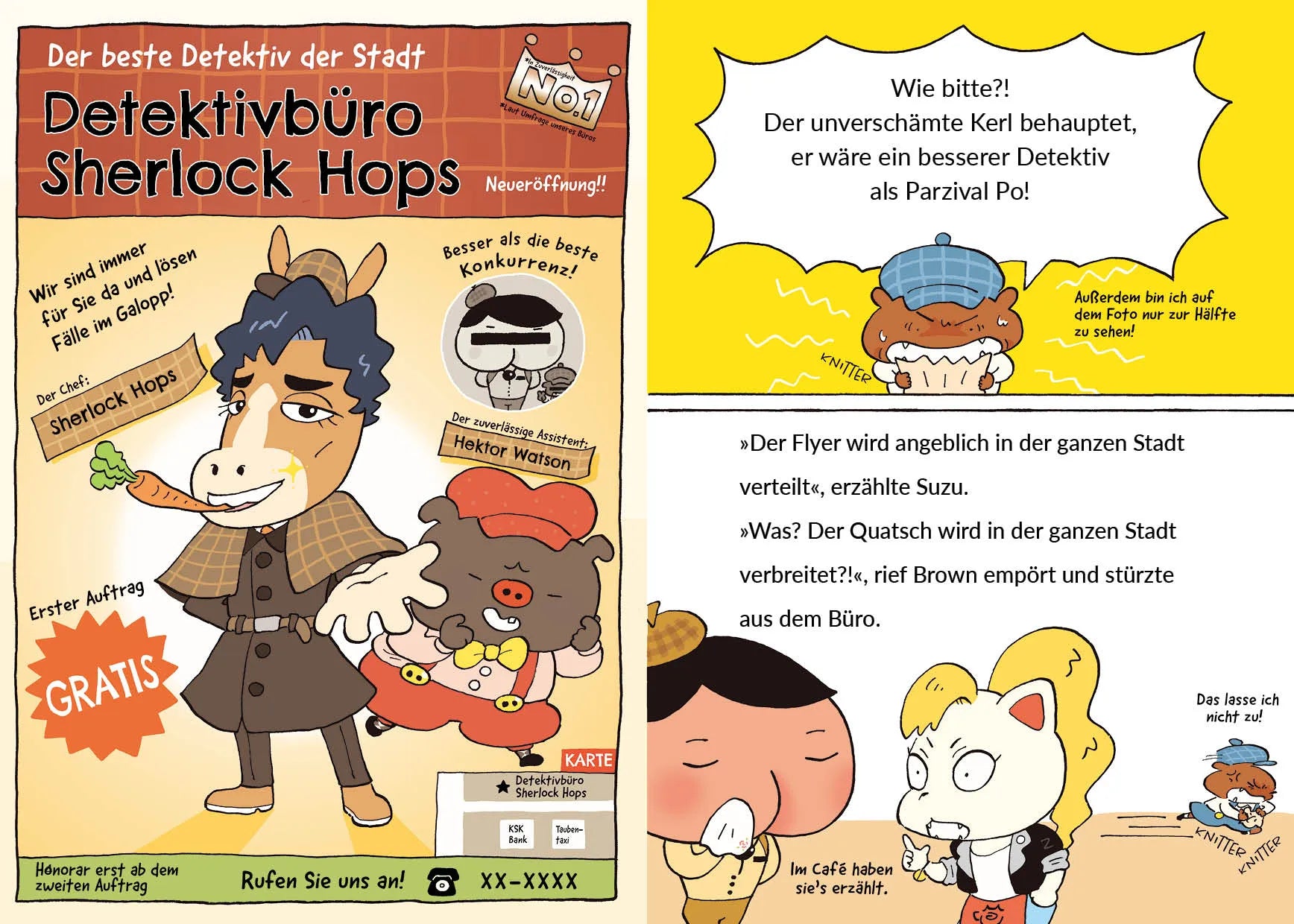 Produktansicht: Detektiv Parzival Po (Gebundene Ausgabe)