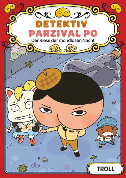 Buchcover von 'Detektiv Parzival Po' - Gebundene Ausgabe von Troll