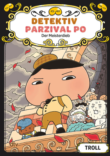 Buchcover von 'Detektiv Parzival Po' - Gebundene Ausgabe von Troll