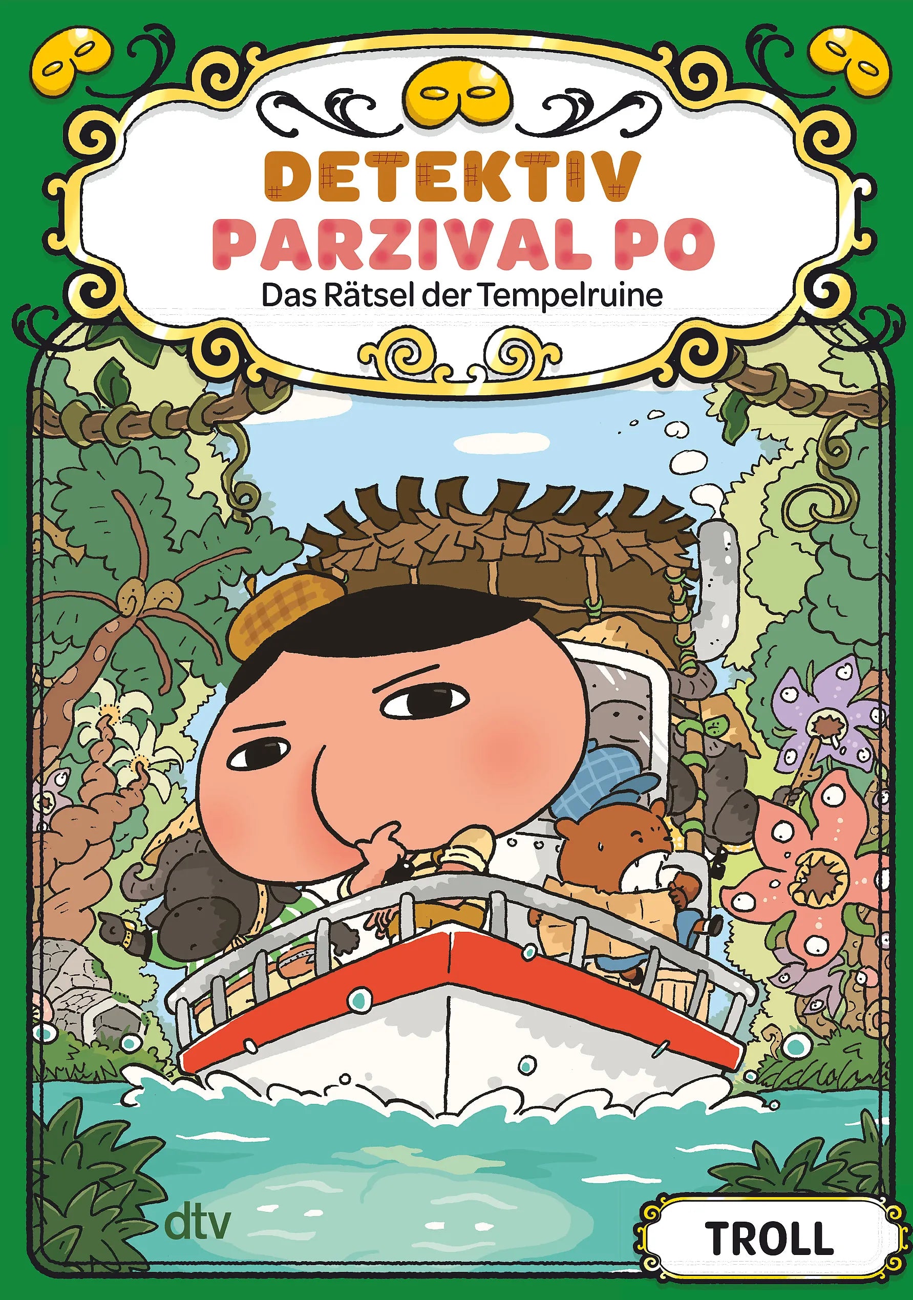 Buchcover von 'Detektiv Parzival Po' - Gebundene Ausgabe von Troll