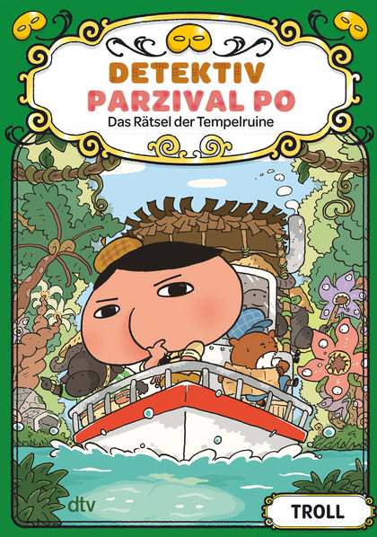 Buchcover von 'Detektiv Parzival Po' - Gebundene Ausgabe von Troll