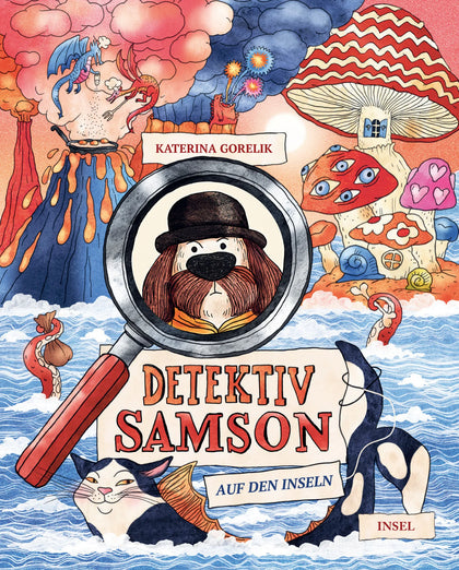Buchcover von 'Detektiv Samson 2 – Auf den Inseln' - Gebundene Ausgabe von Katerina Gorelik