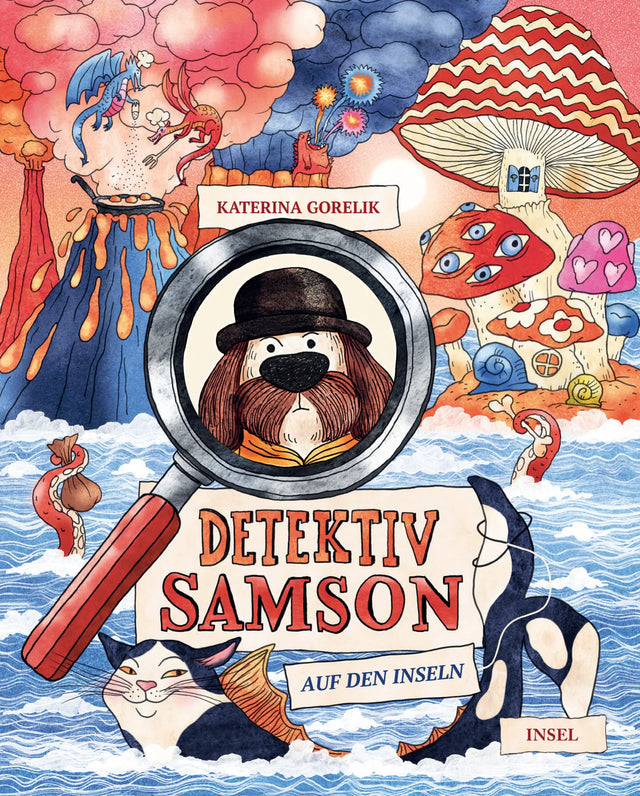 Buchcover von 'Detektiv Samson 2 – Auf den Inseln' - Gebundene Ausgabe von Katerina Gorelik
