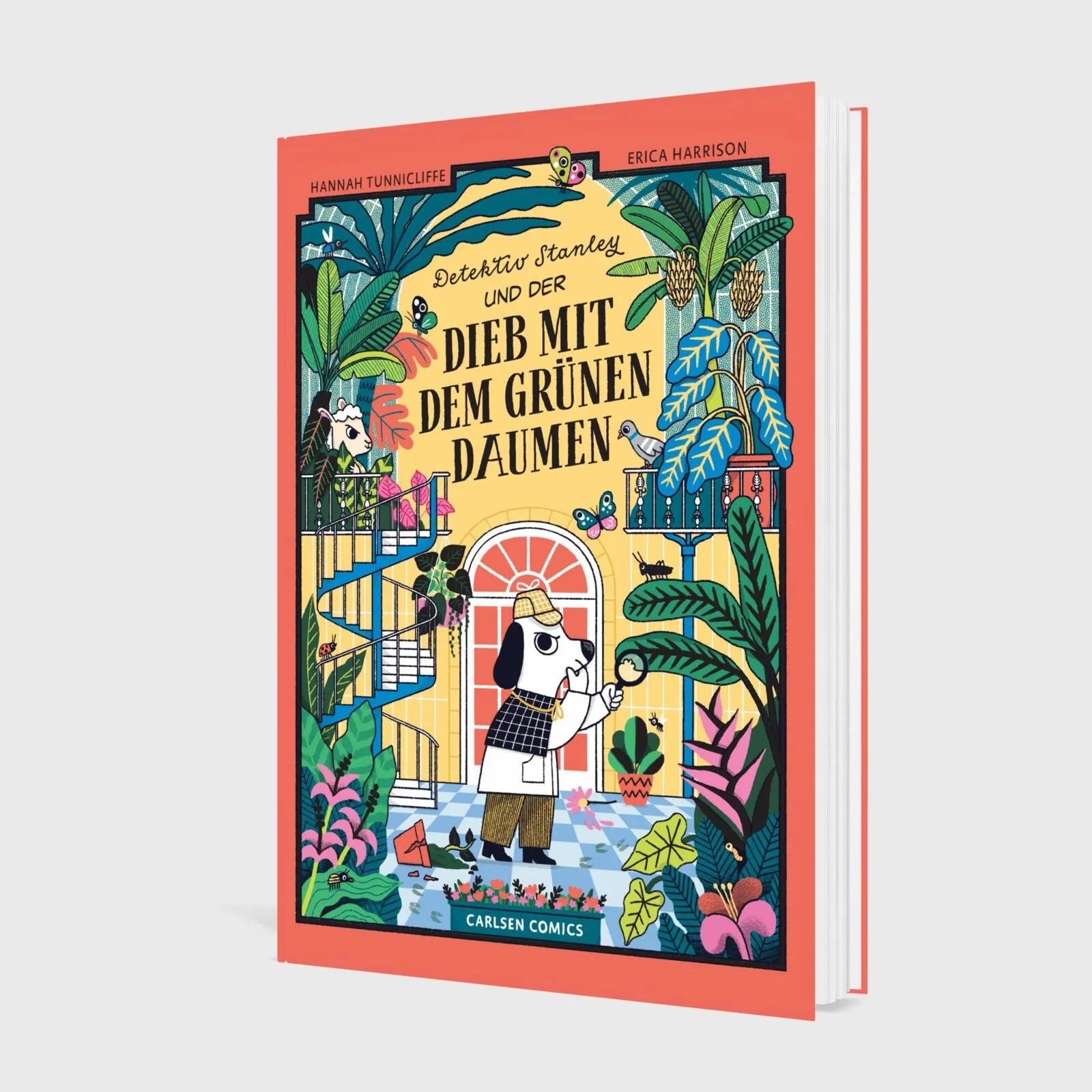Detailansicht: Detektiv Stanley und der Dieb mit dem grünen Daumen (Hardcover)