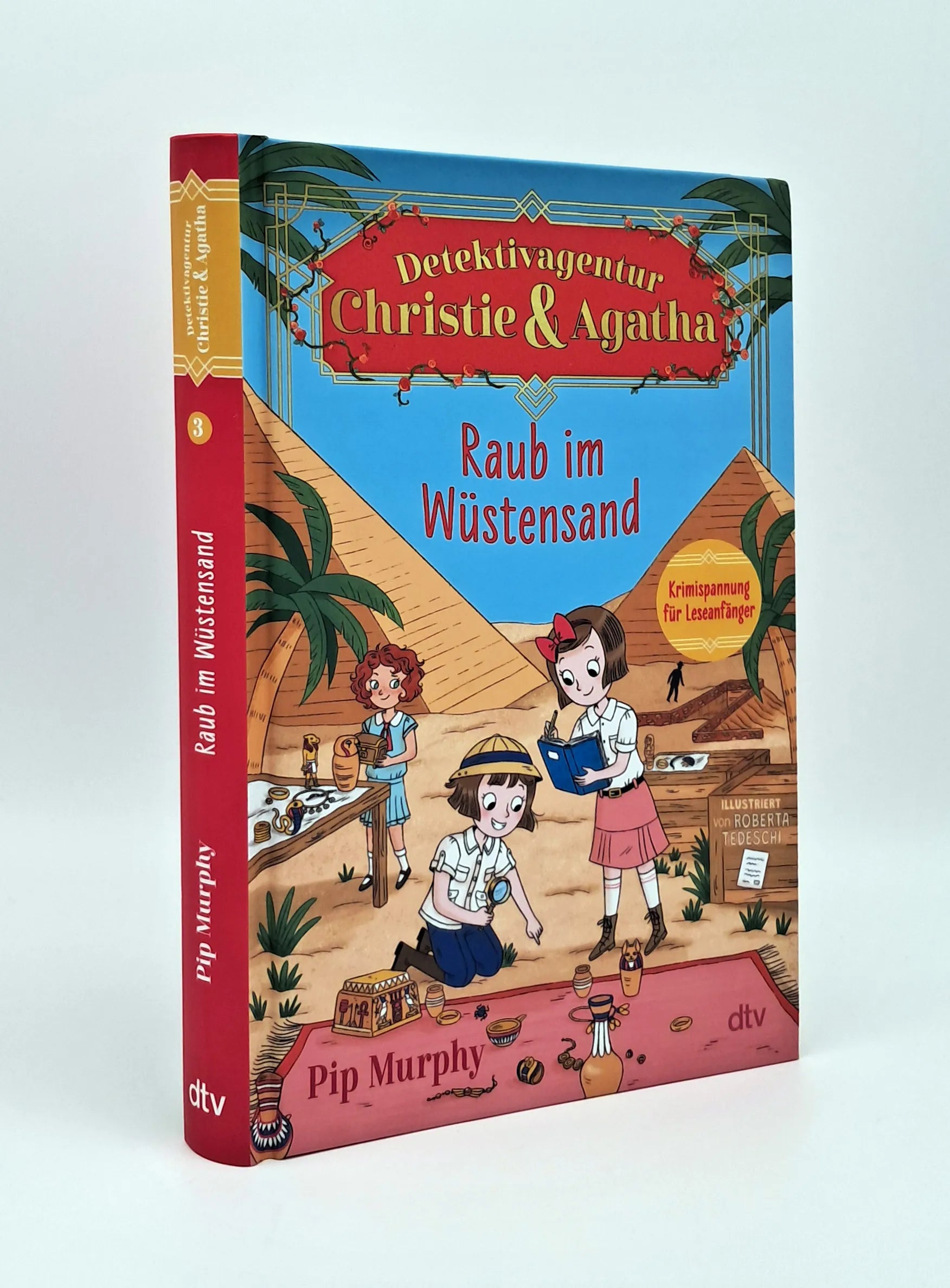 Produktansicht: Detektivagentur Christie & Agatha – Raub im Wüstensand (Gebundene Ausgabe)