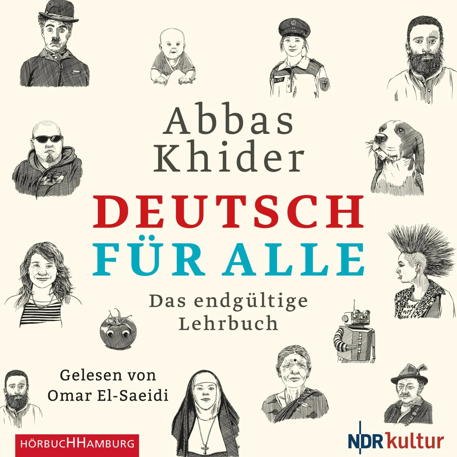 Buchcover von 'Deutsch für alle' - Hörbuch (CD) von Abbas Khider