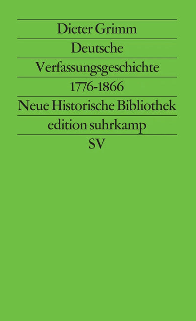 Deutsche Verfassungsgeschichte 1776–1866