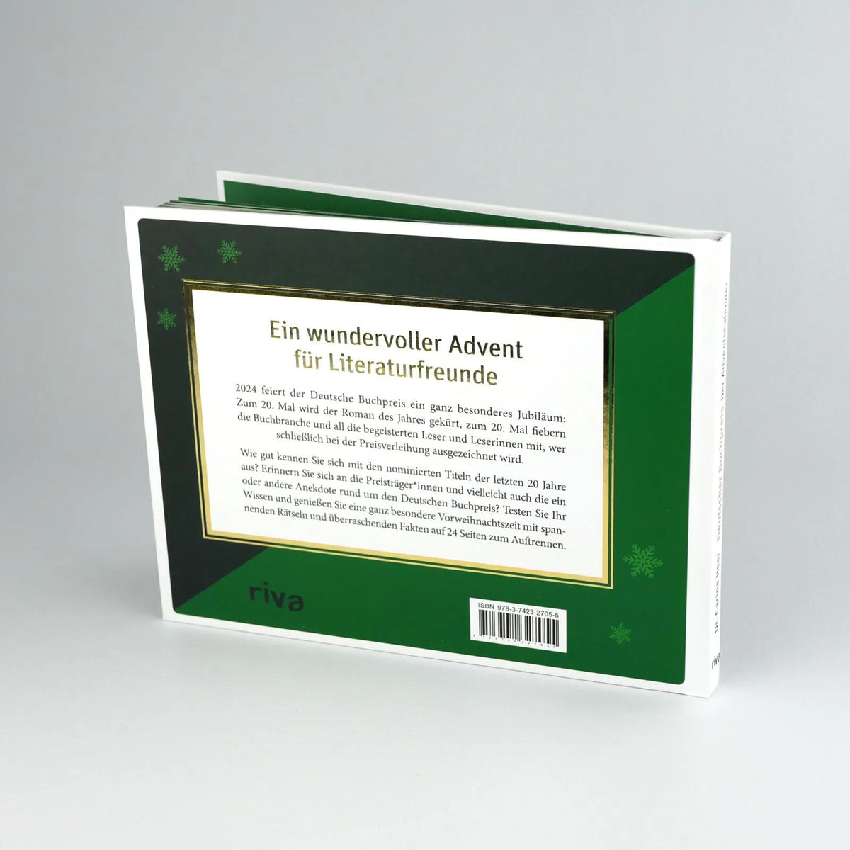 Detailansicht: Deutscher Buchpreis – Der Adventskalender (Hardcover)