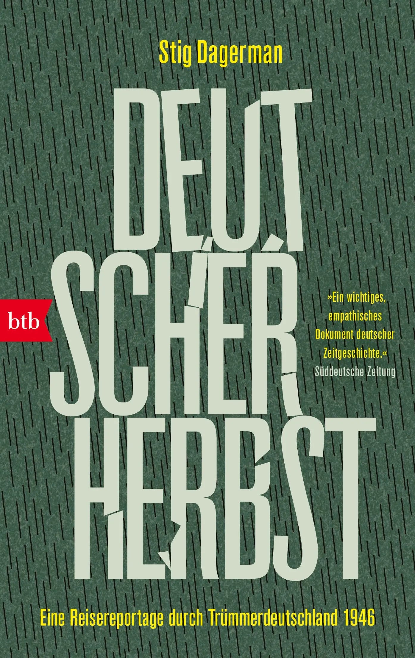 Cover: Deutscher Herbst (Taschenbuch) von Stig Dagerman