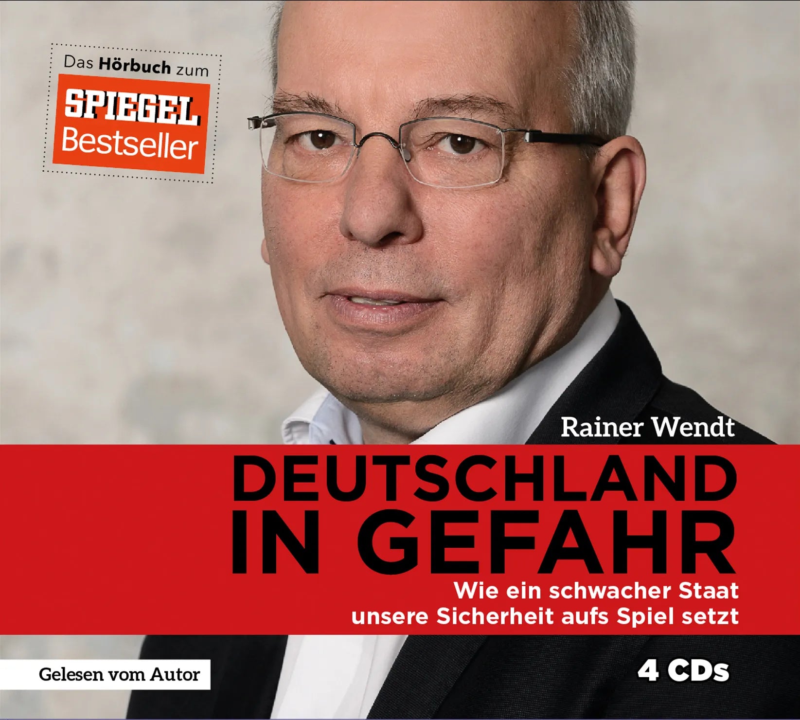 Buchcover von 'Deutschland in Gefahr' - Hörbuch (CD) von Rainer Wendt