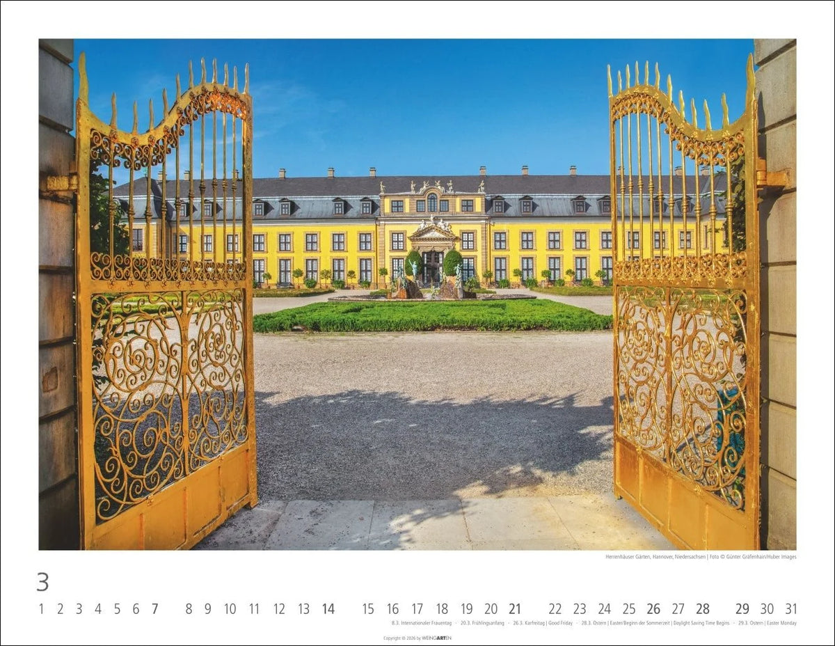 Deutschland Kalender 2027 - Germany – Ansicht