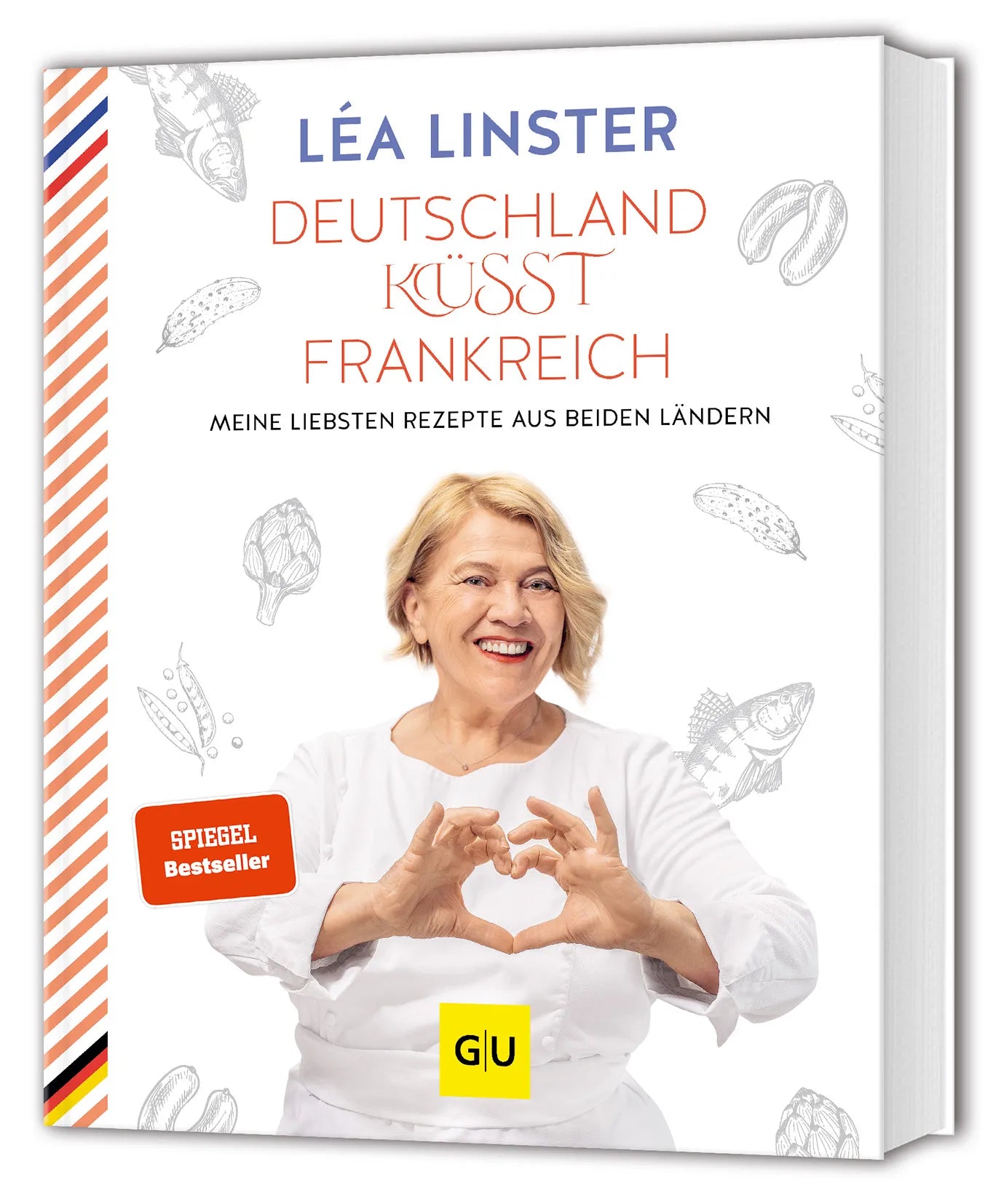 Buchcover von 'Deutschland küsst Frankreich' - Gebundene Ausgabe von Léa Linster
