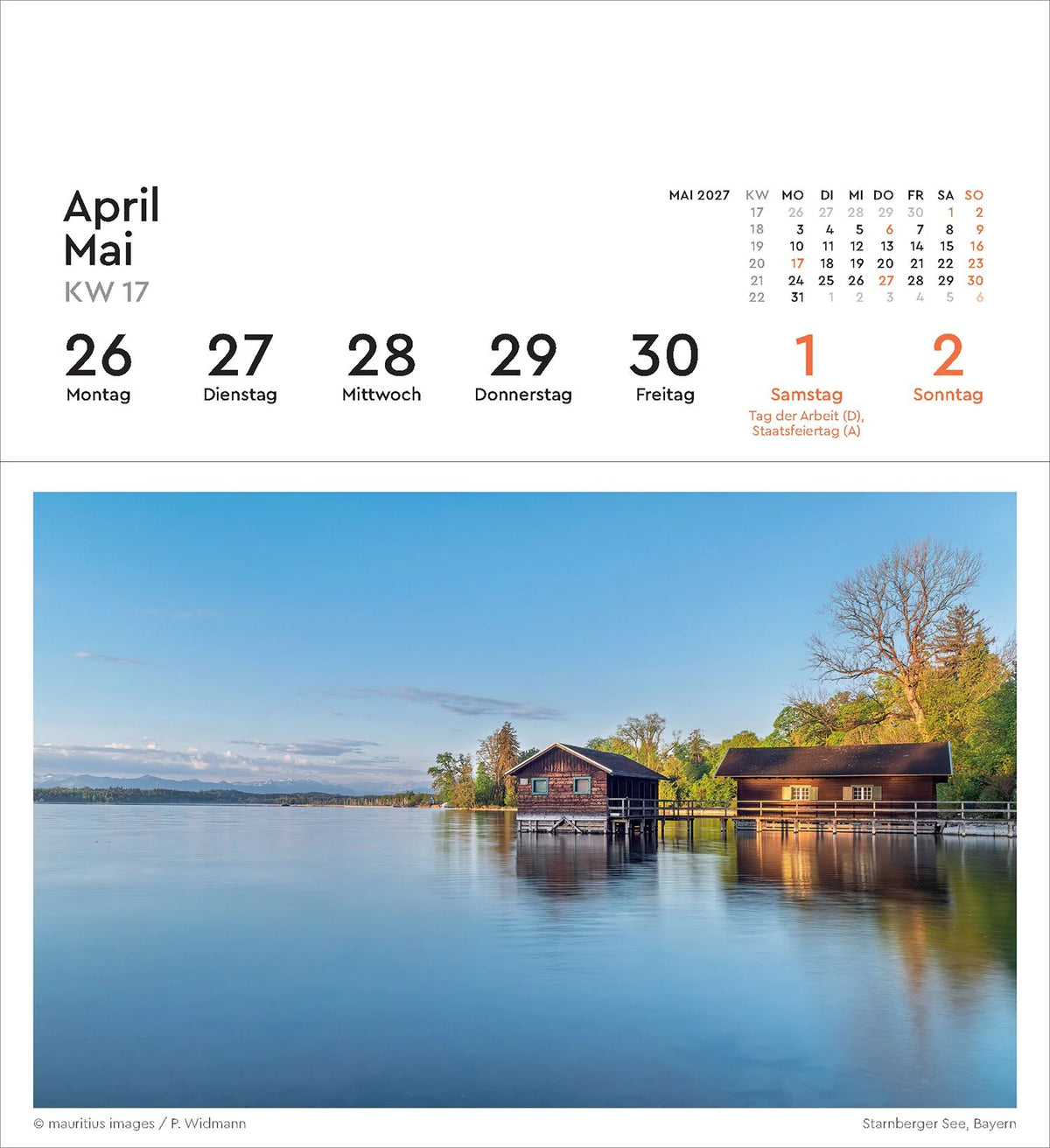 Deutschland - KUNTH Postkartenkalender 2027 – Ansicht