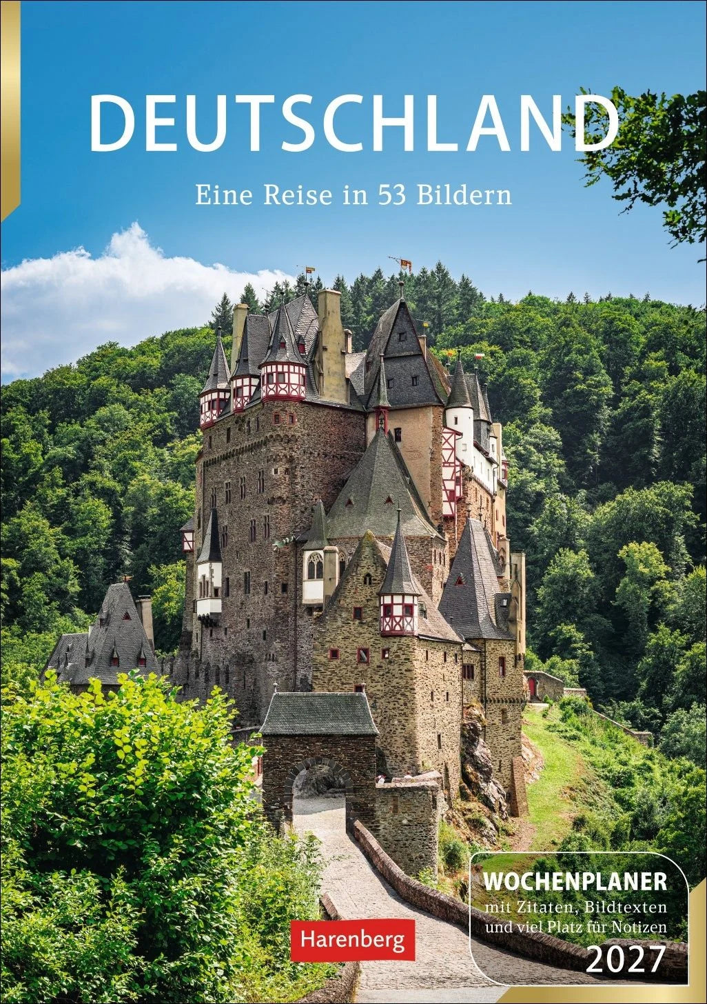 Taschenkalender: Deutschland Wochenplaner 2027 - Eine Reise in 53 Bildern