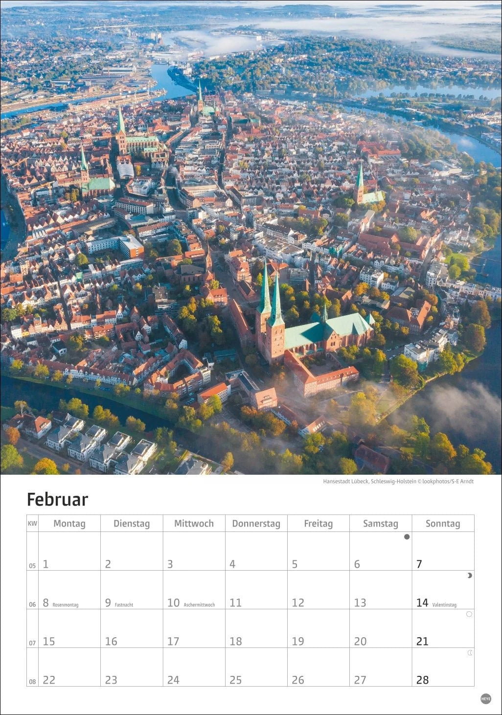 Deutschlands Küsten Kalender 2027 – Ansicht