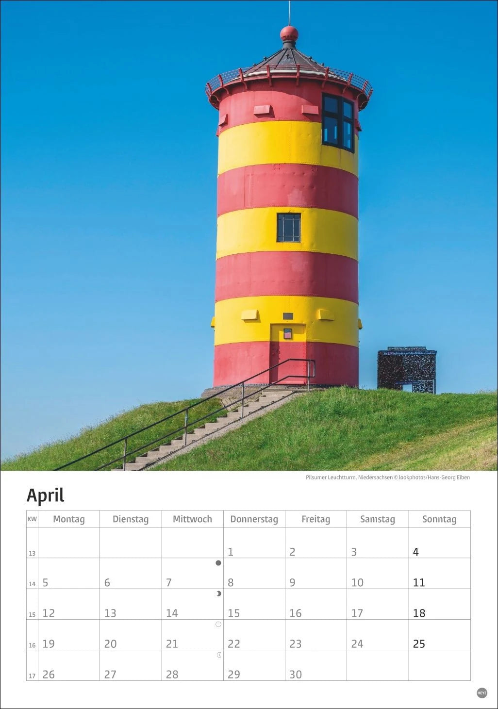 Deutschlands Küsten Kalender 2027 – Ansicht