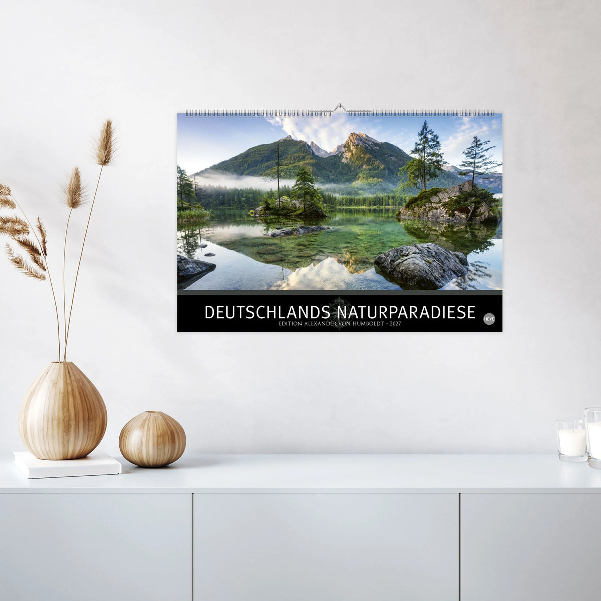 Deutschlands Naturparadiese Kalender 2027 - Edition Alexander von Humboldt Kalender 2027 – Ansicht