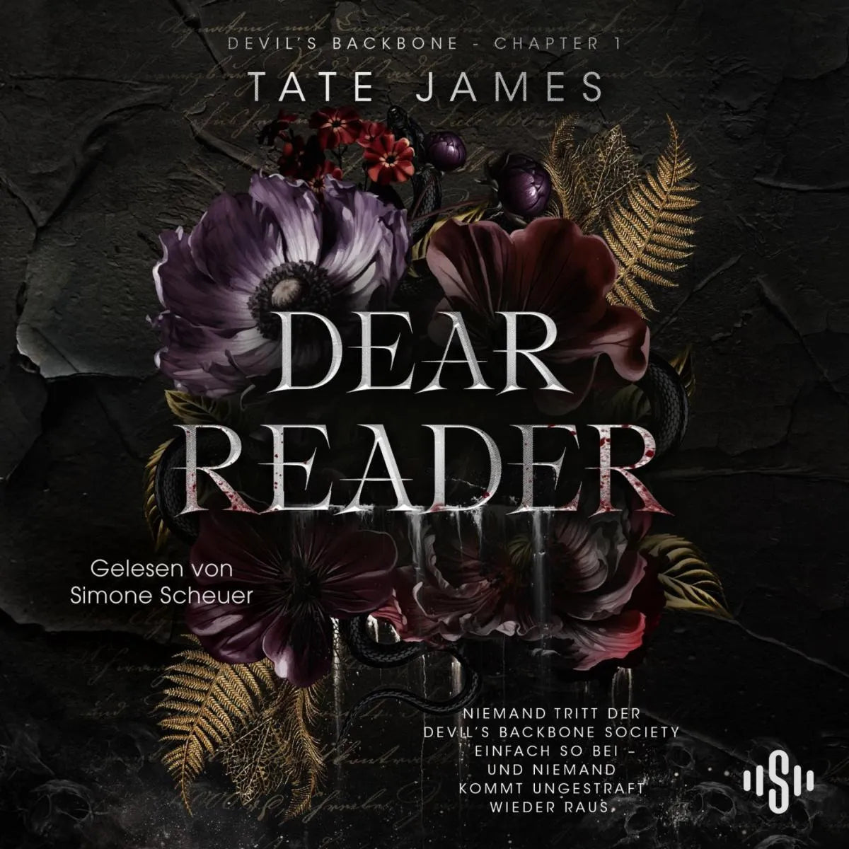 Cover: Devil's Backbone Society 1: Dear Reader (Hörbuch Download) von Tate James
