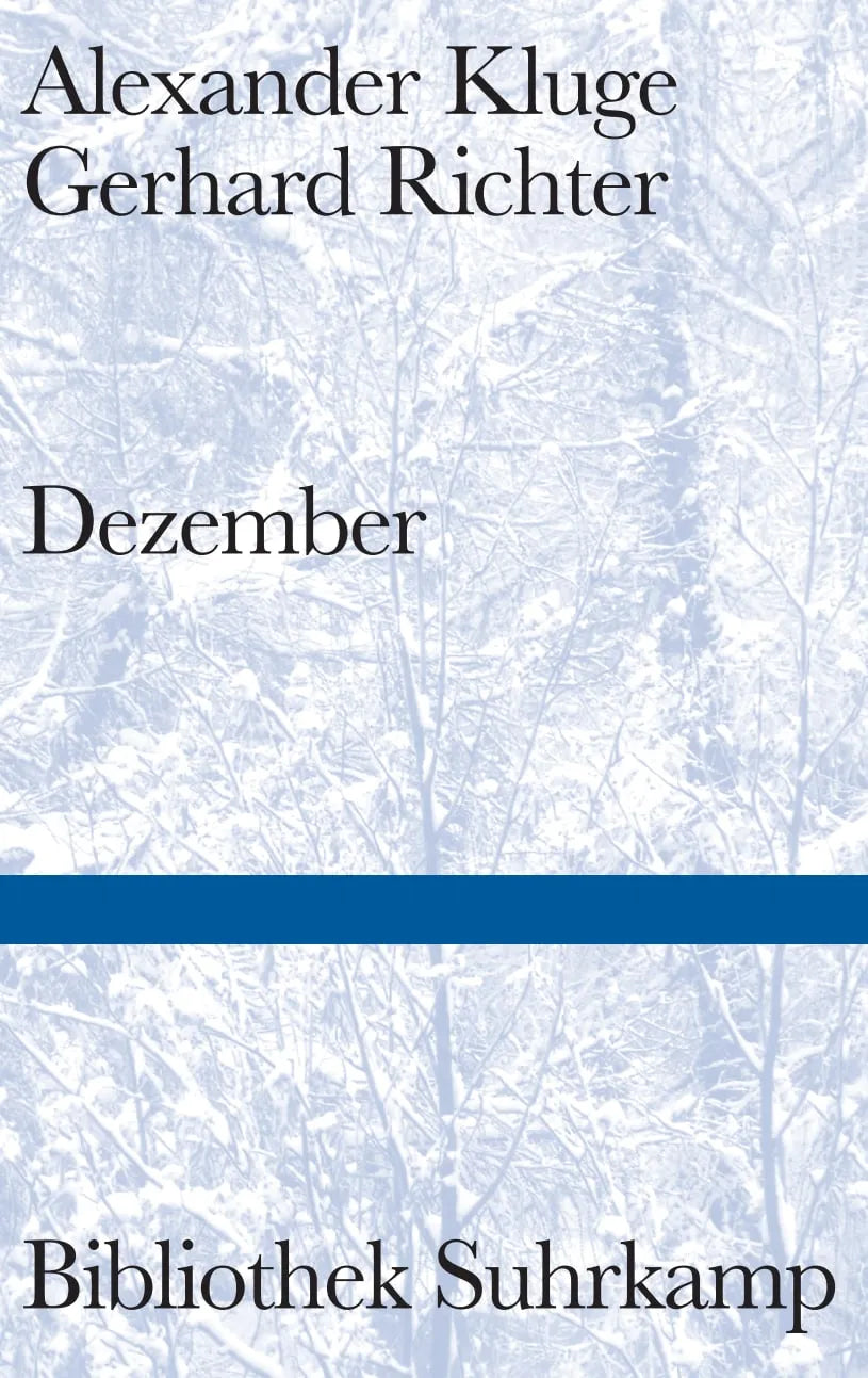 Buchcover von 'Dezember' - Gebundene Ausgabe von Alexander Kluge