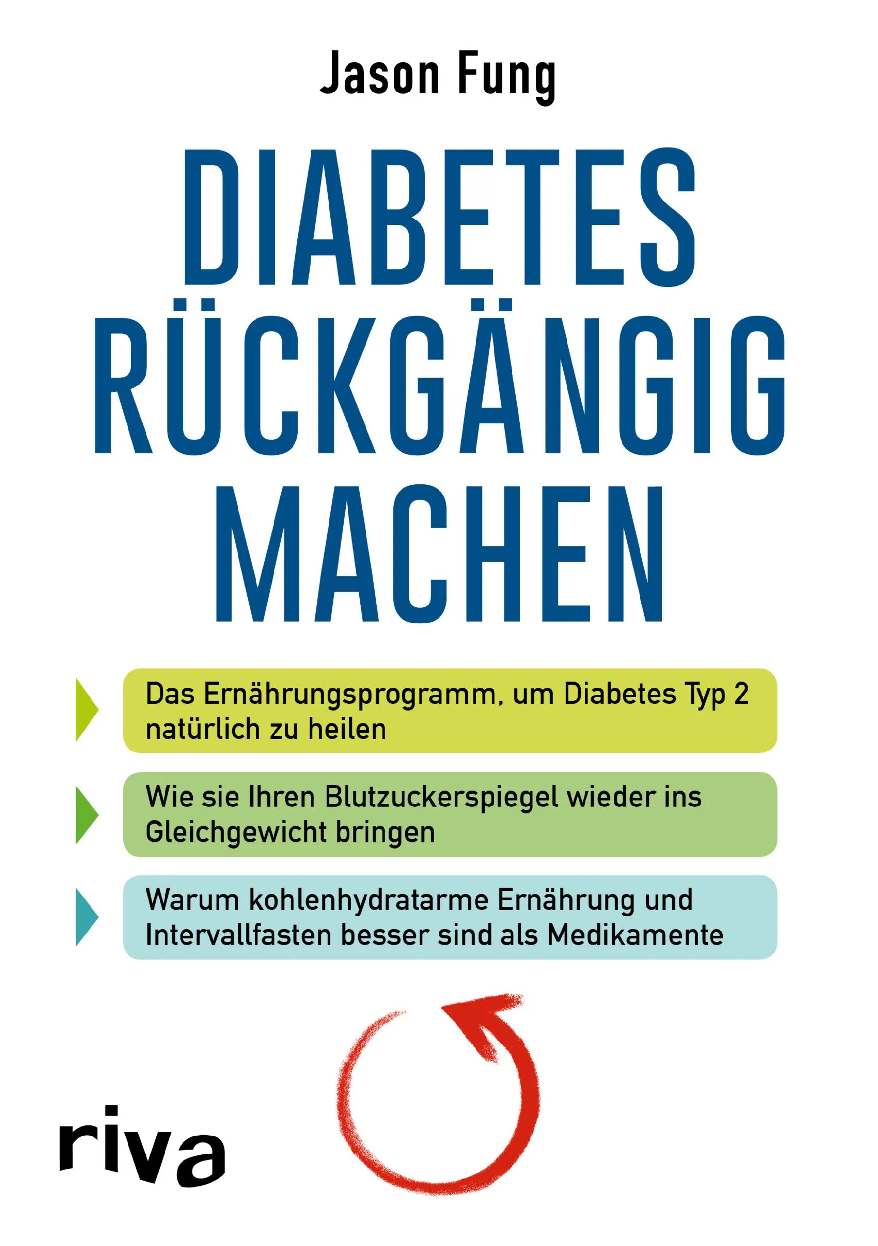 Buchcover von 'Diabetes rückgängig machen' - Taschenbuch von Jason Fung