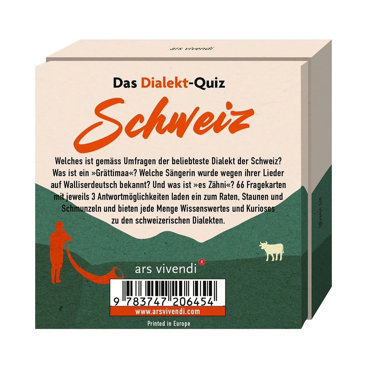 Dialekt-Quiz Schweiz – Ansicht
