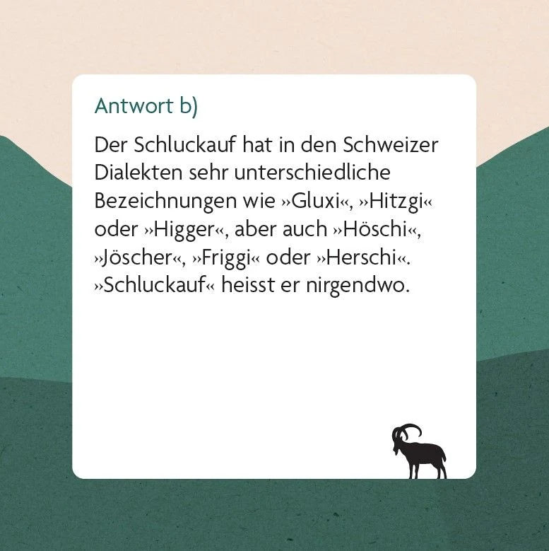 Dialekt-Quiz Schweiz – Ansicht
