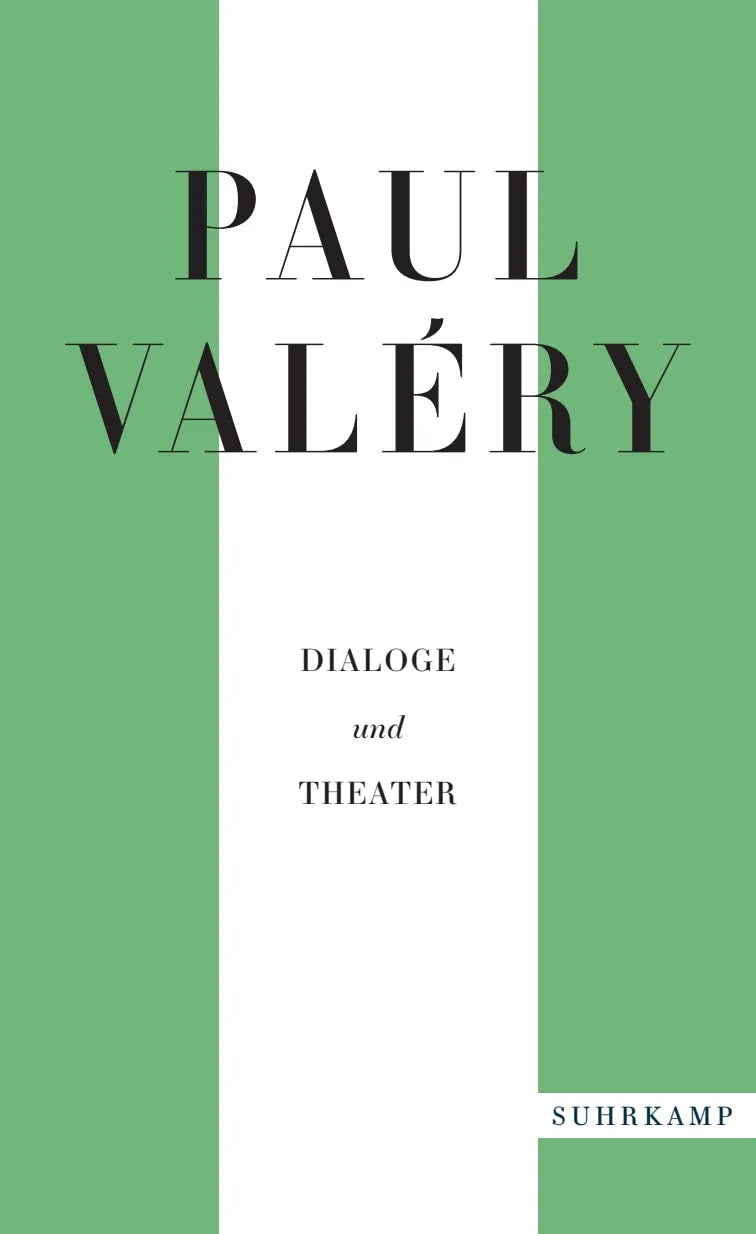 Buchcover von 'Dialoge und Theater' - Taschenbuch von Paul Valéry