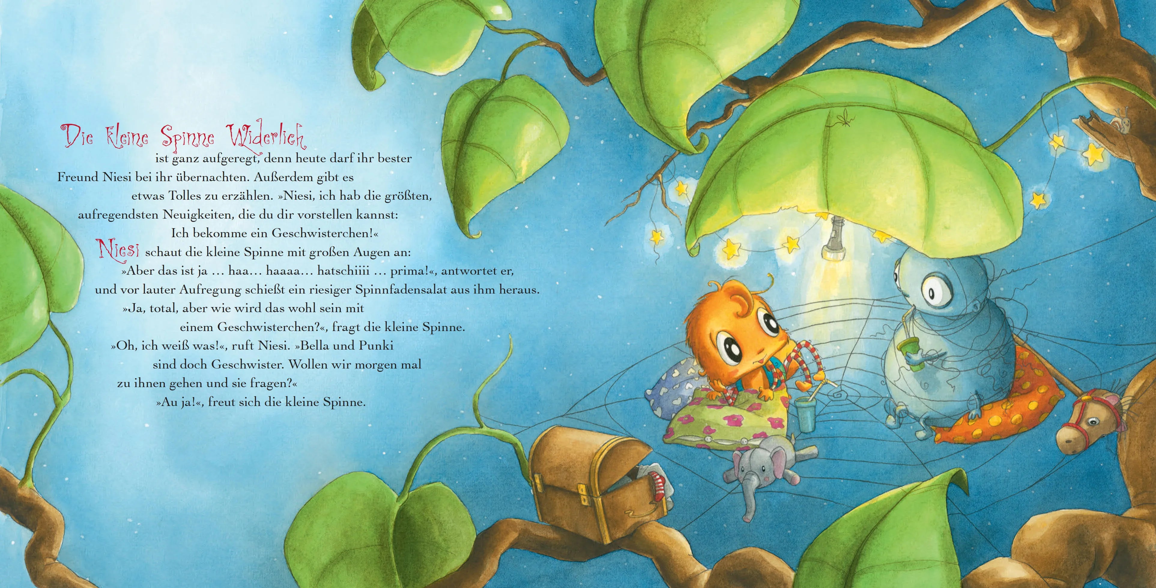 Produktansicht: Die kleine Spinne Widerlich - Das Geschwisterchen (Gebundene Ausgabe)