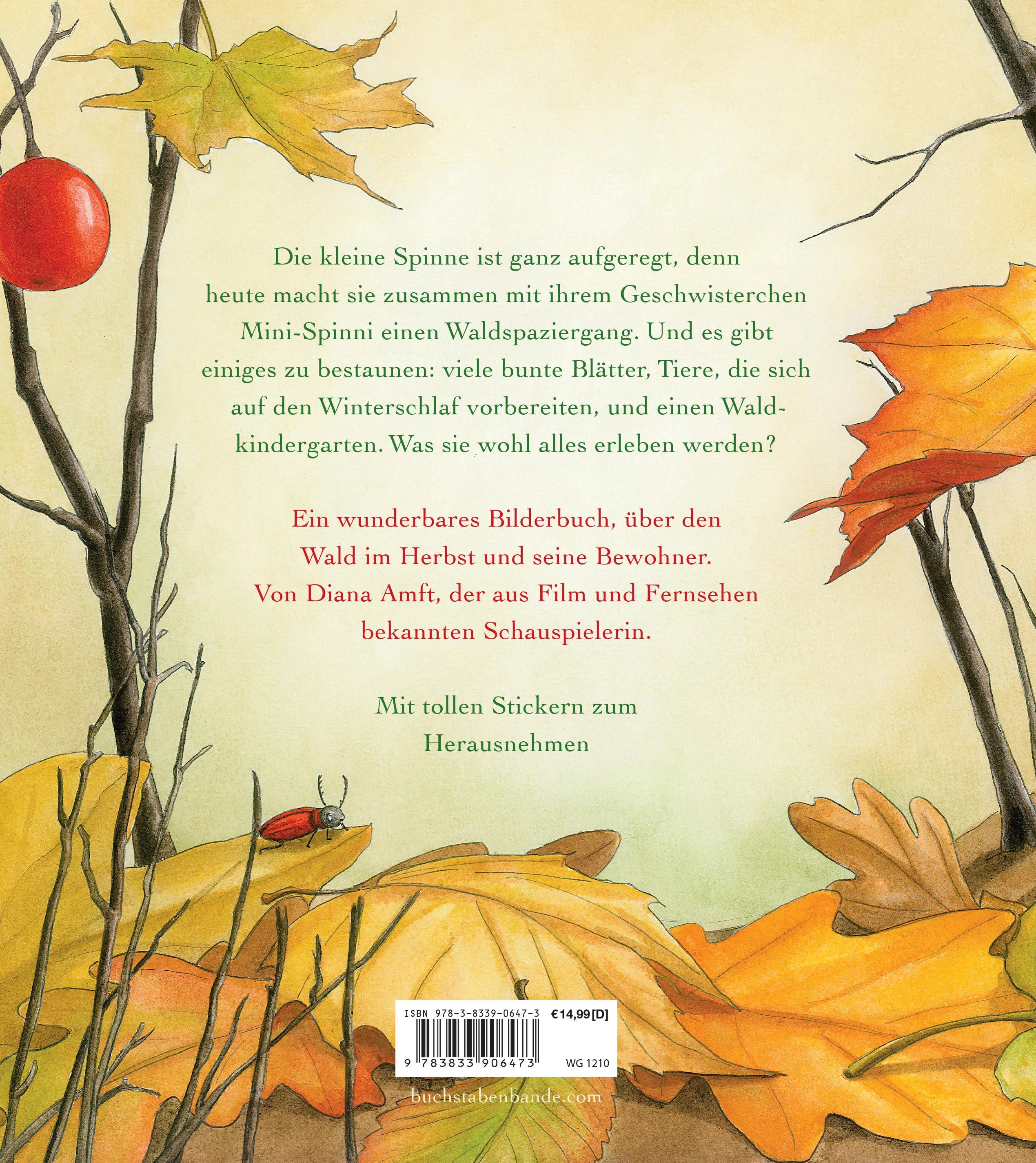 Produktansicht: Die kleine Spinne Widerlich - Der Waldspaziergang (Gebundene Ausgabe)