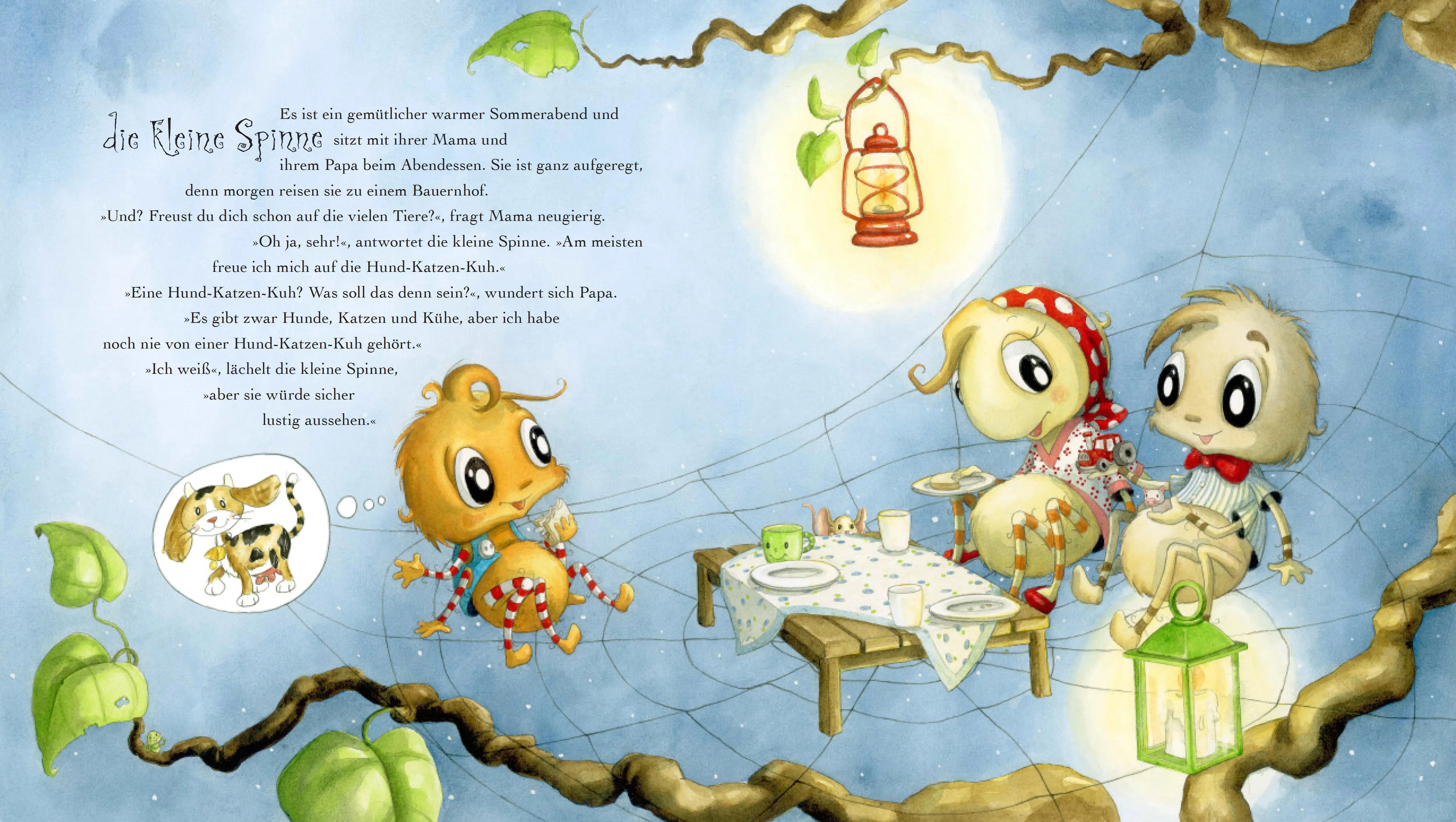 Produktansicht: Die kleine Spinne Widerlich - Ferien auf dem Bauernhof (Gebundene Ausgabe)