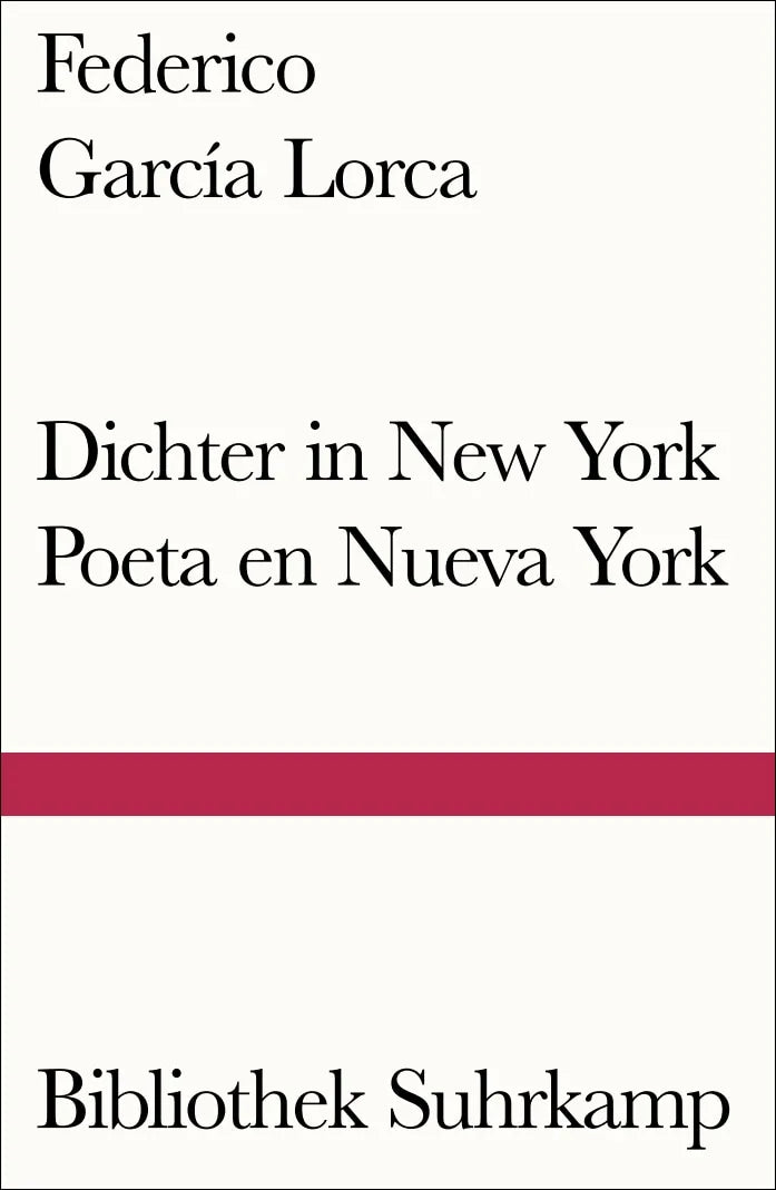 Buchcover von 'Dichter in New York. Poeta en Nueva York' - Taschenbuch von Federico García Lorca