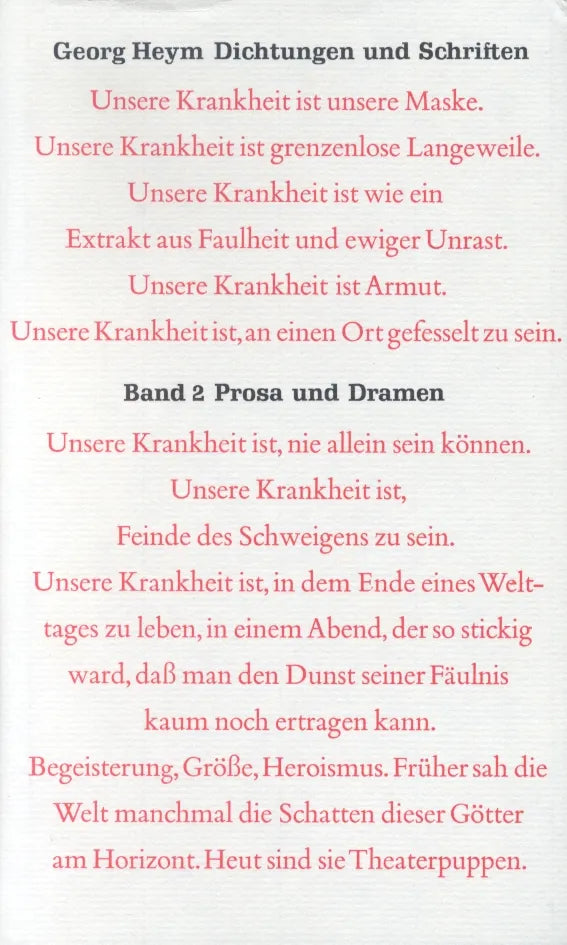 Dichtung und Schriften Bd. 2: Prosa und Dramen