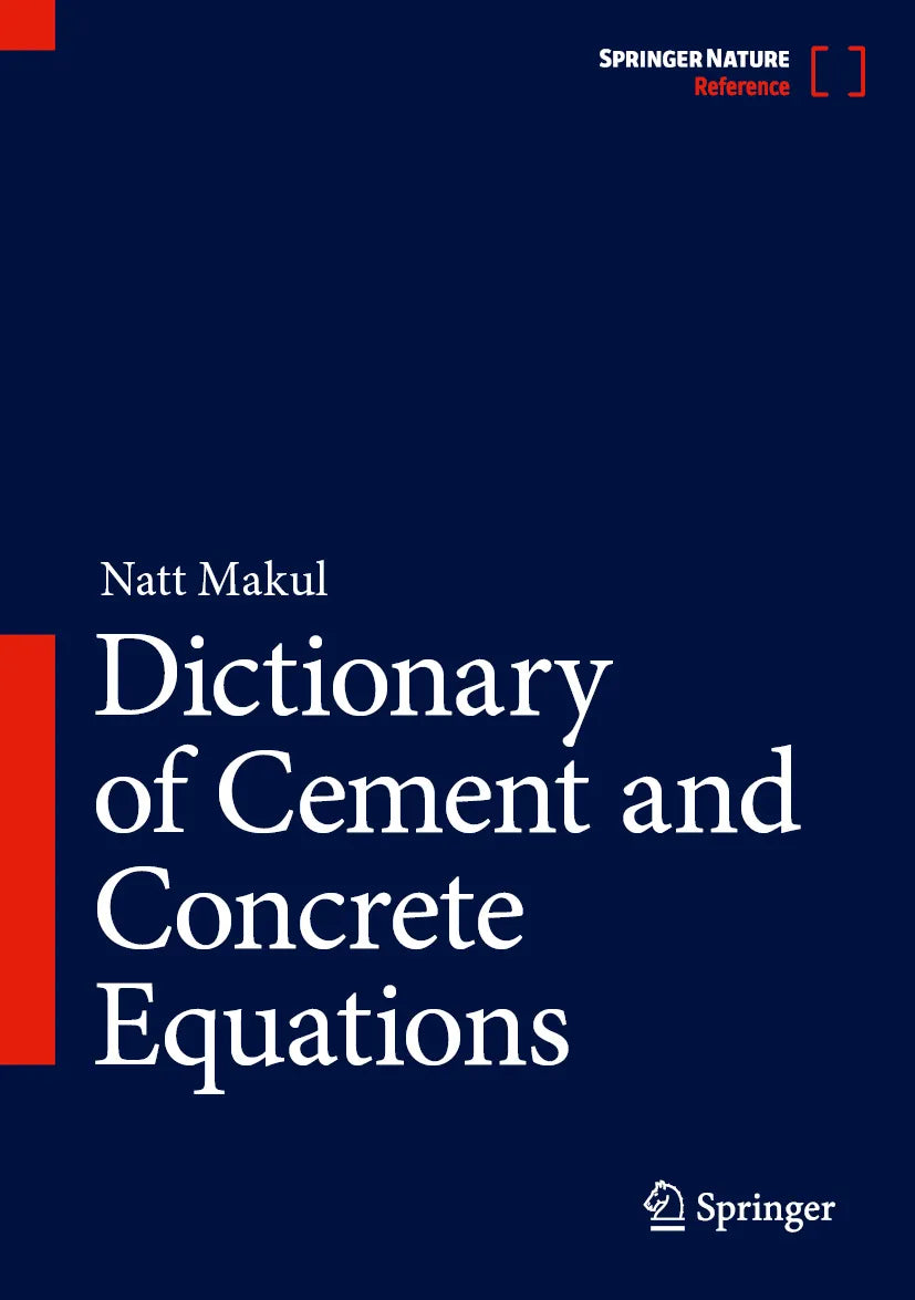 Cover: Dictionary of Cement and Concrete Equations (E-Book) von Natt Makul