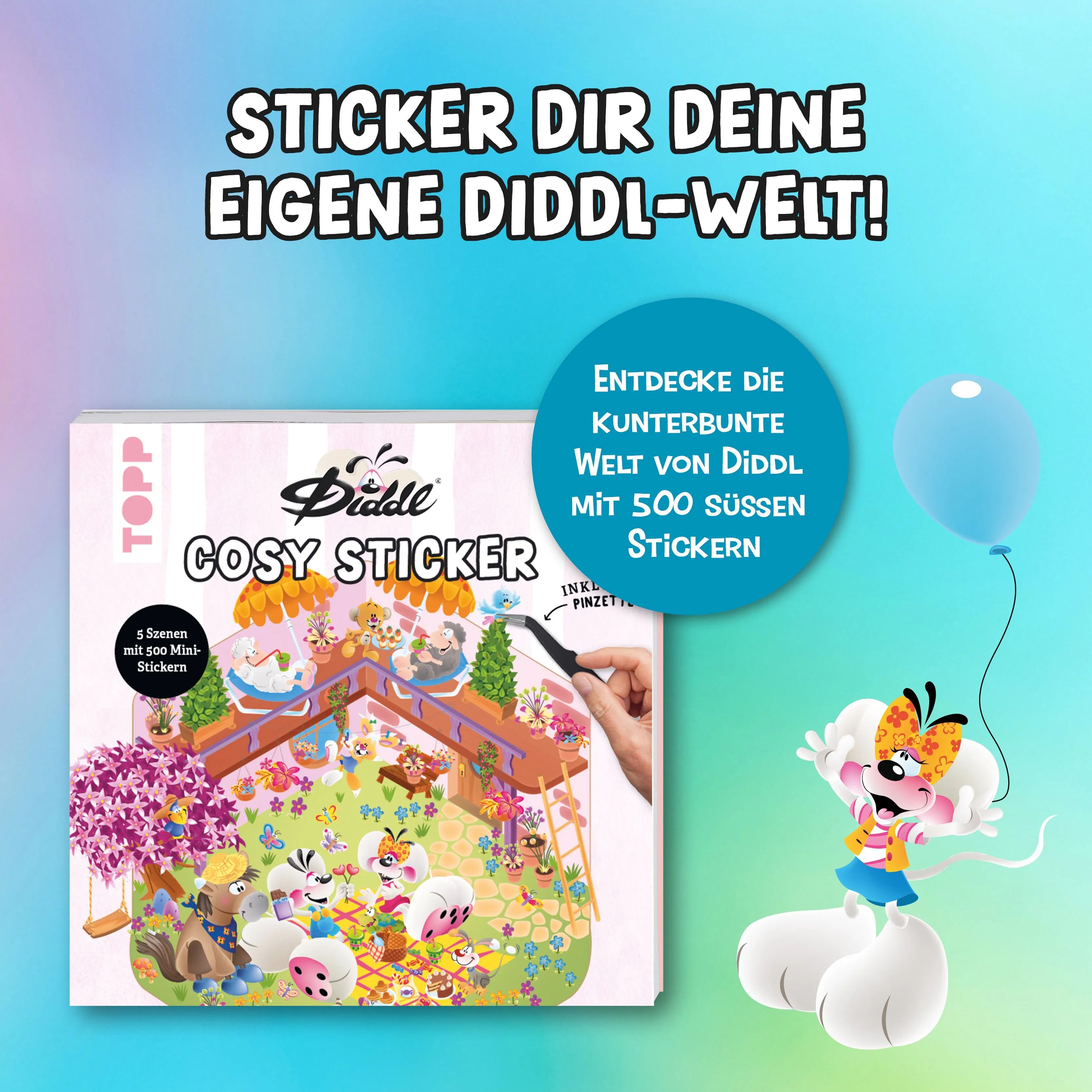 Detailansicht: DIDDL – Cosy Sticker (Taschenbuch)