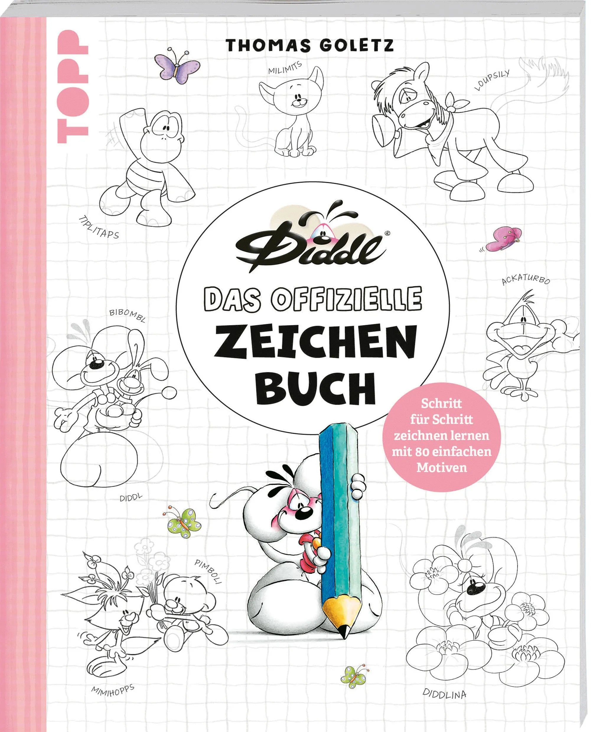 Cover: DIDDL – Das offizielle Zeichenbuch (Taschenbuch)