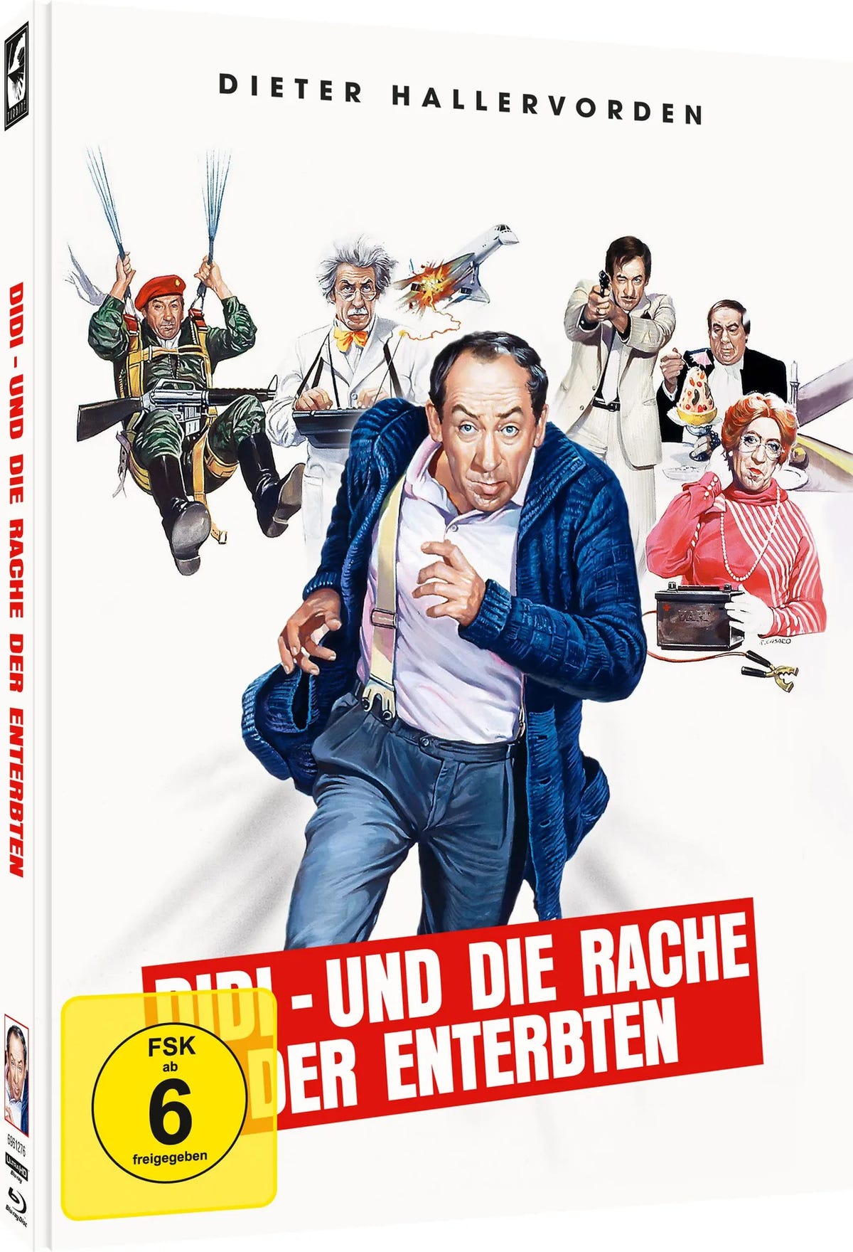 Produktansicht 1 von Didi und die Rache der Enterbten – 2-Disc Mediabook (4K Ultra HD Blu-ray + Blu-ray) – 4K UHD Blu-ray