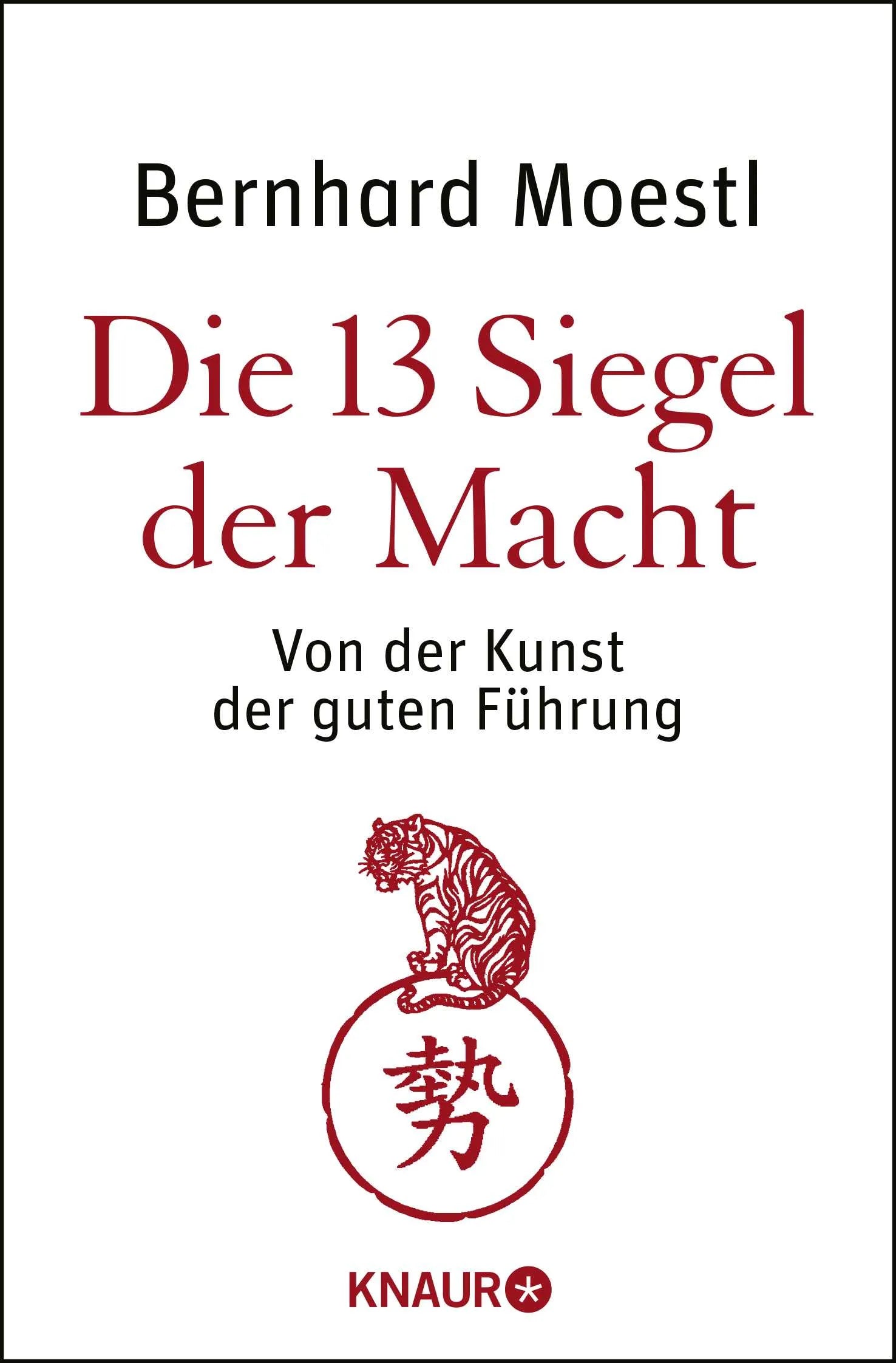 Buchcover von 'Die 13 Siegel der Macht' - Taschenbuch von Bernhard Moestl
