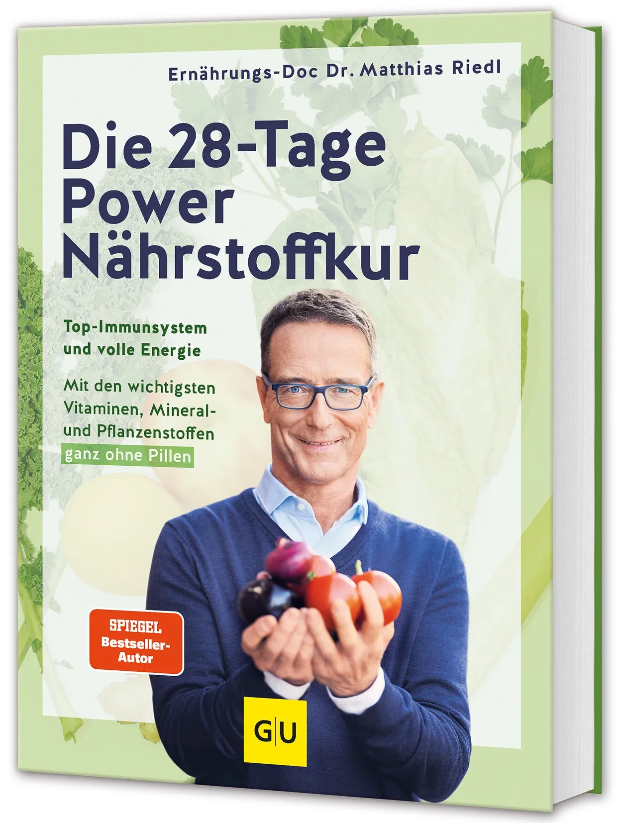 Buchcover von 'Die 28-Tage-Power-Nährstoffkur' - Gebundene Ausgabe von Matthias Riedl