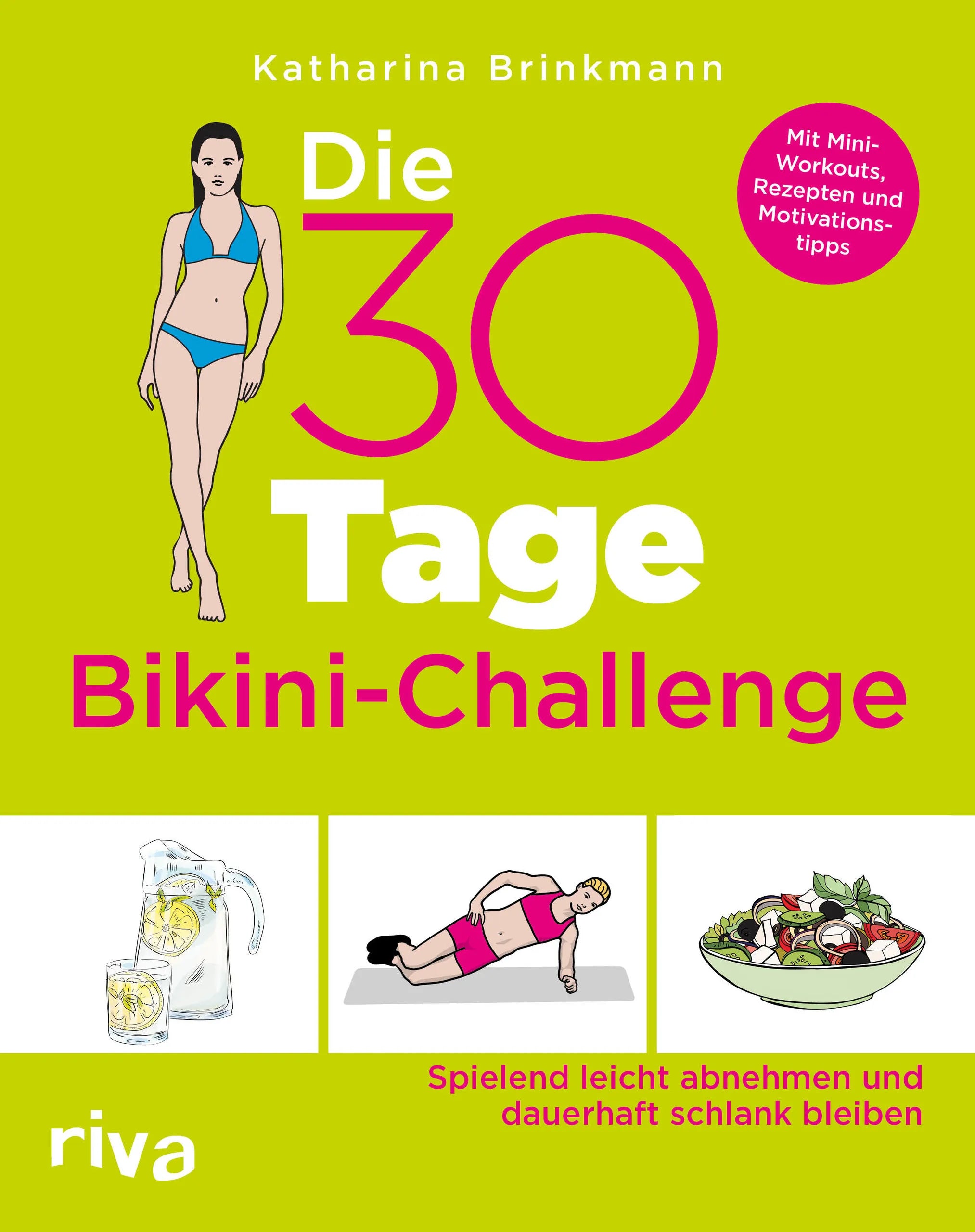 Buchcover von 'Die 30-Tage-Bikini-Challenge' - Taschenbuch von Katharina Brinkmann