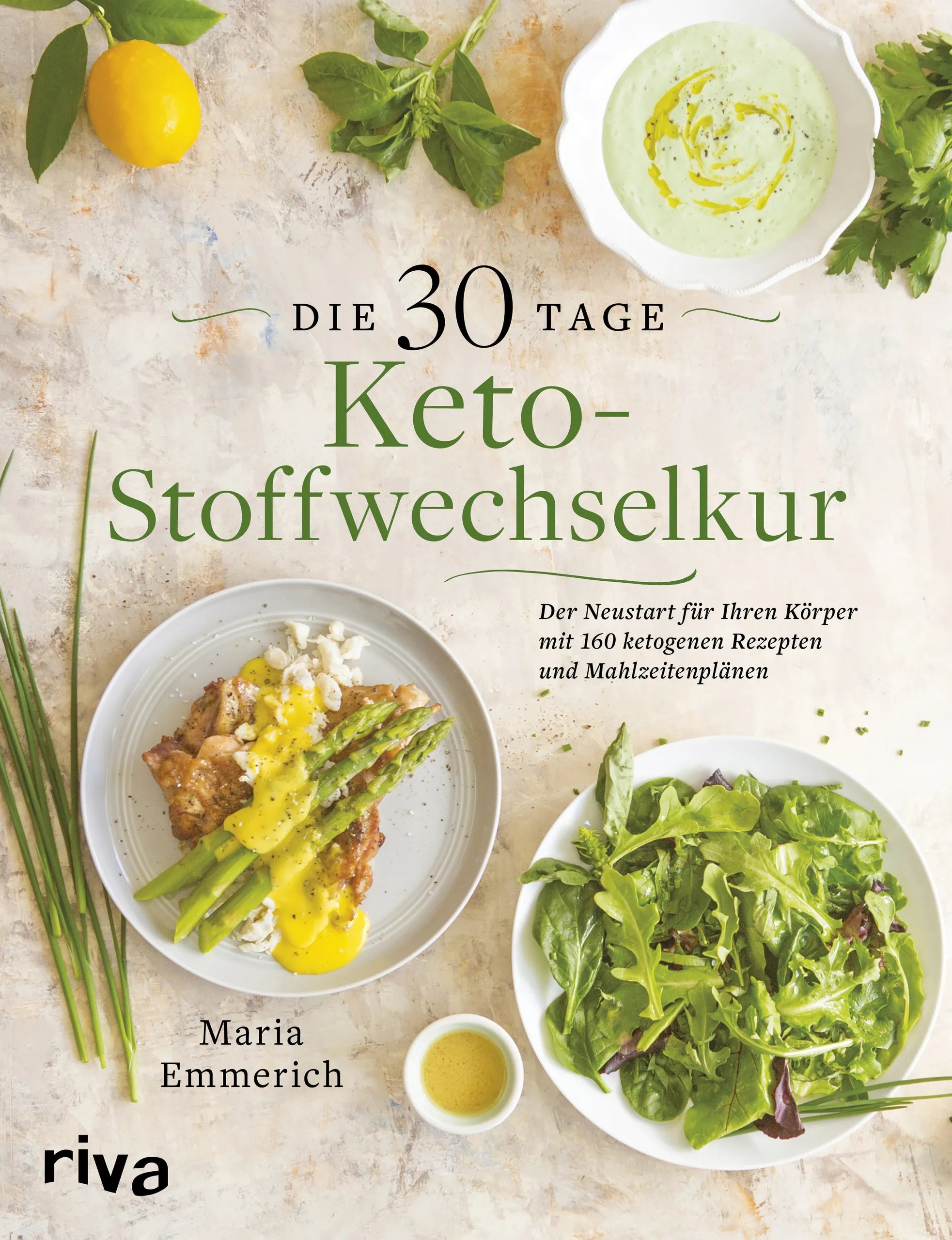 Buchcover von 'Die 30-Tage-Keto-Stoffwechselkur' - Taschenbuch von Maria Emmerich