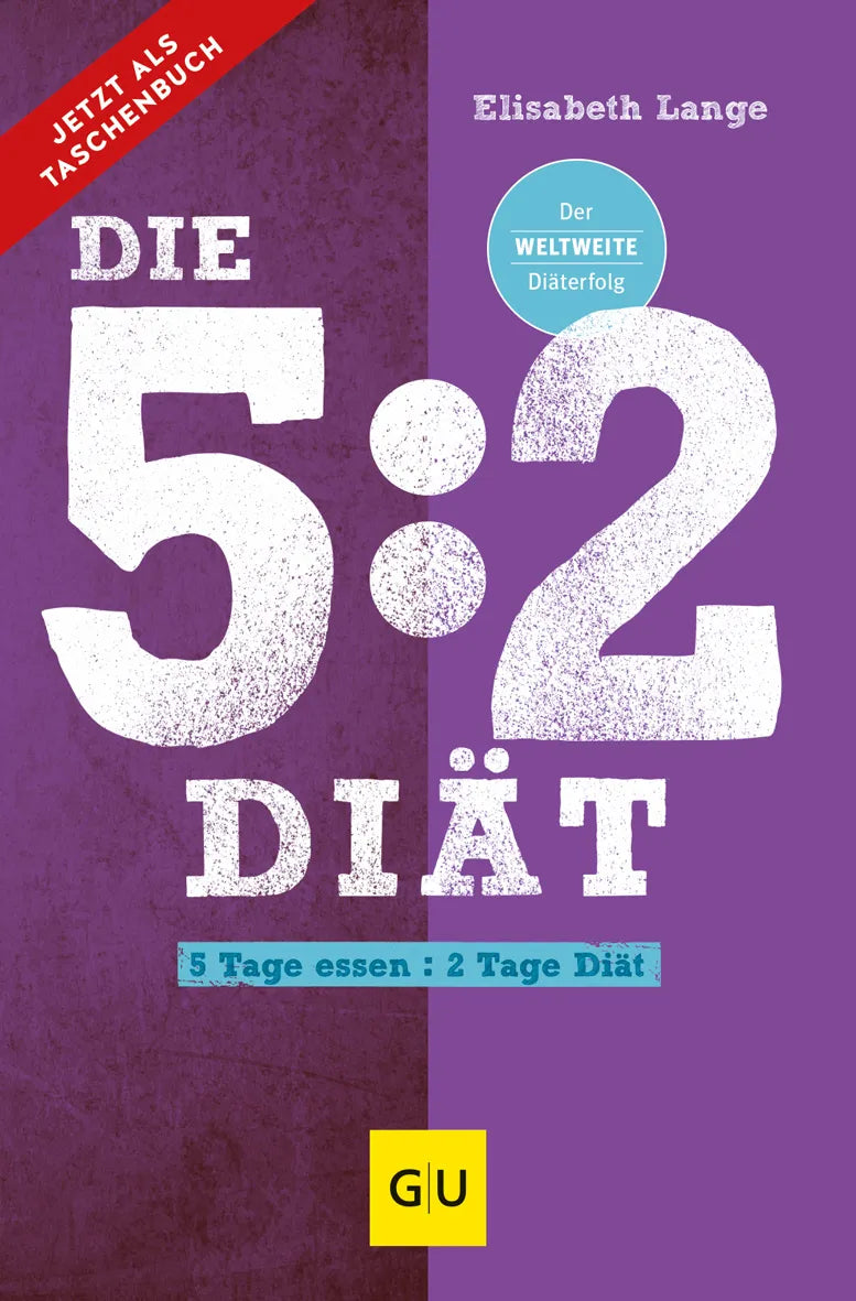 Buchcover von 'Die 5:2-Diät' - Taschenbuch von Elisabeth Lange