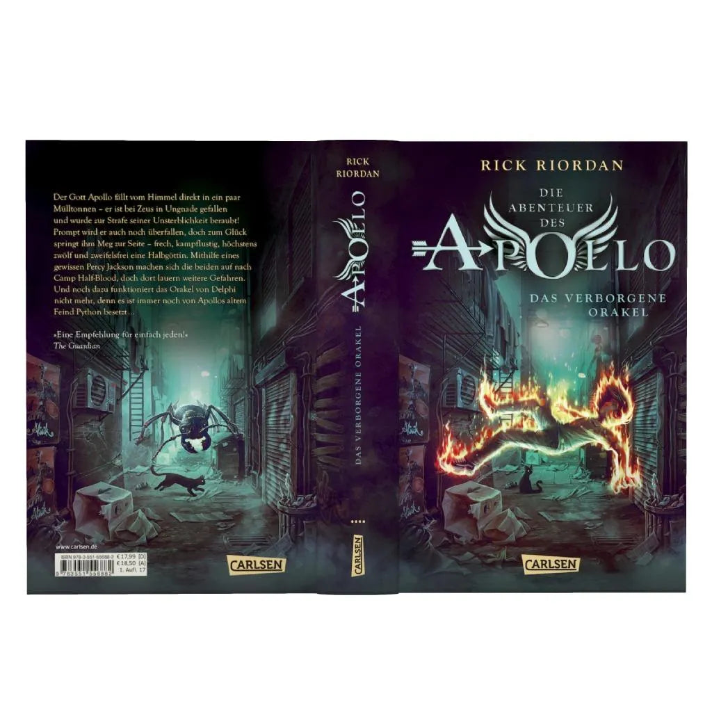 Produktansicht: Die Abenteuer des Apollo 1: Das verborgene Orakel (Gebundene Ausgabe)