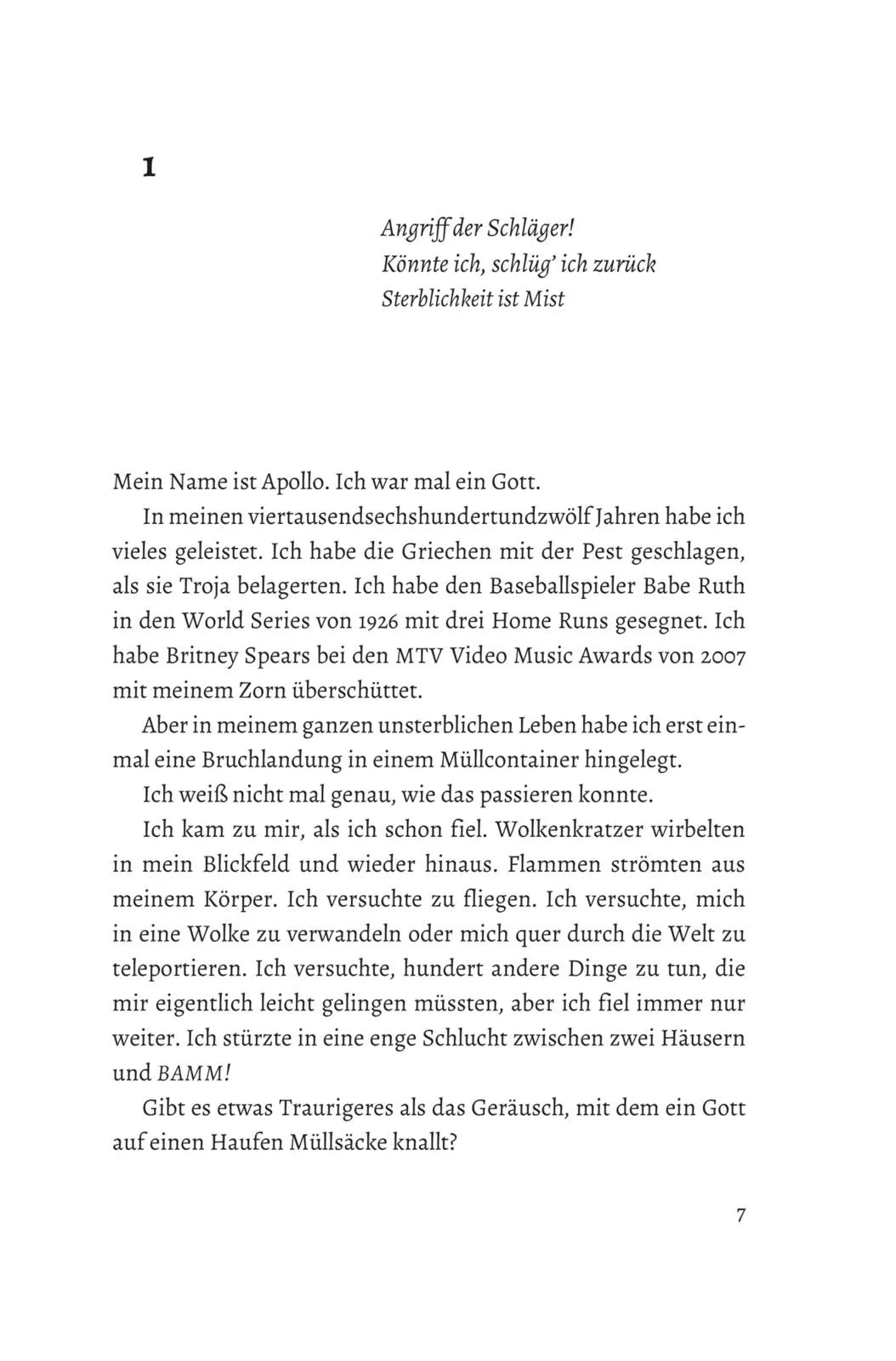 Rick Riordan - Die Abenteuer des Apollo 1: Das verborgene Orakel