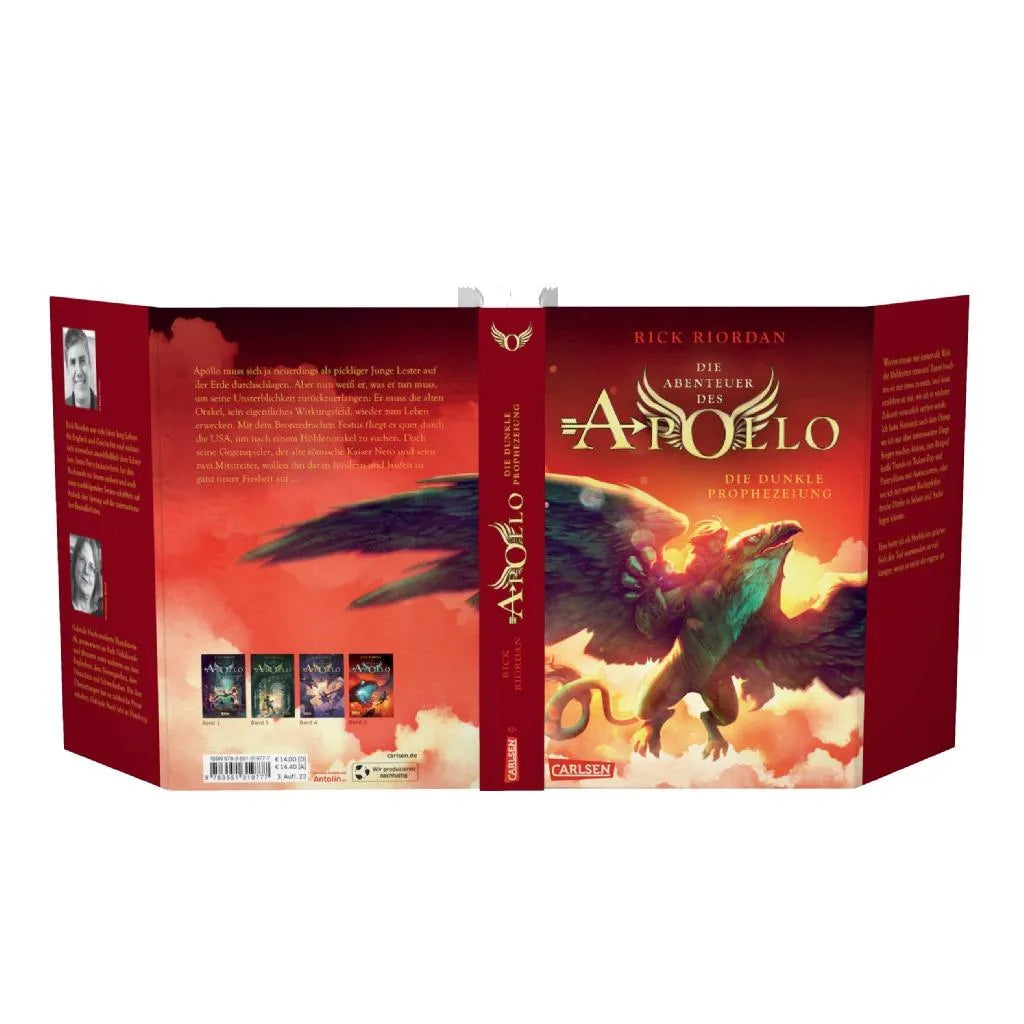 Produktansicht: Die Abenteuer des Apollo 2: Die dunkle Prophezeiung (Paperback)