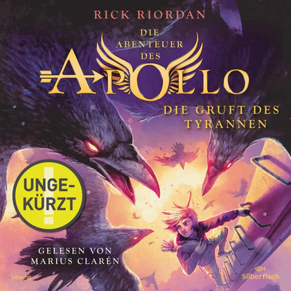 Cover: Die Abenteuer des Apollo  4: Die Gruft des Tyrannen (Hörbuch Download) von Rick Riordan