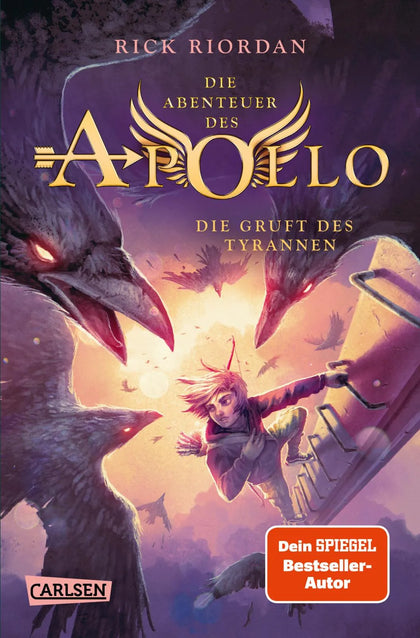 Buchcover von 'Die Abenteuer des Apollo 4: Die Gruft des Tyrannen' - Paperback von Rick Riordan