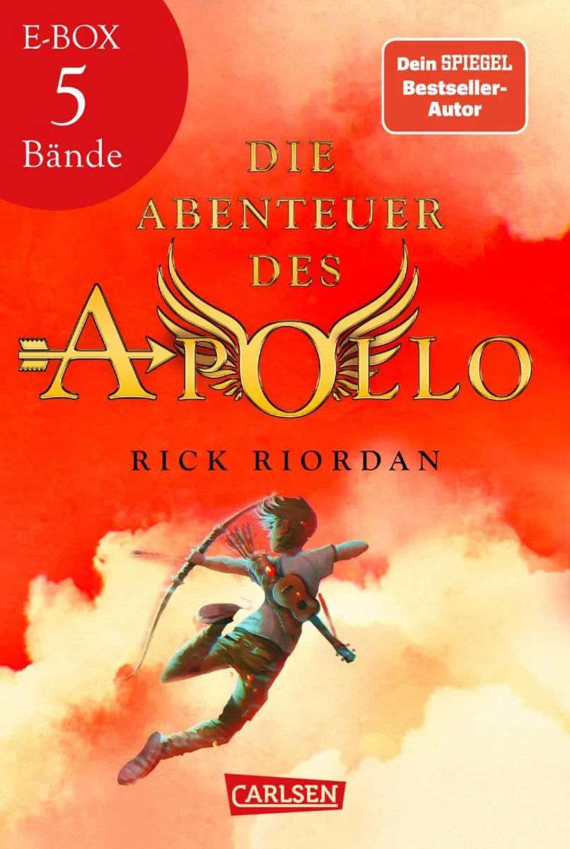 Cover: Die Abenteuer des Apollo: Packendes Fantasy-Spin-off von Percy Jackson - Band 1-5 in einer E-Box! (E-Book) von Rick Riordan
