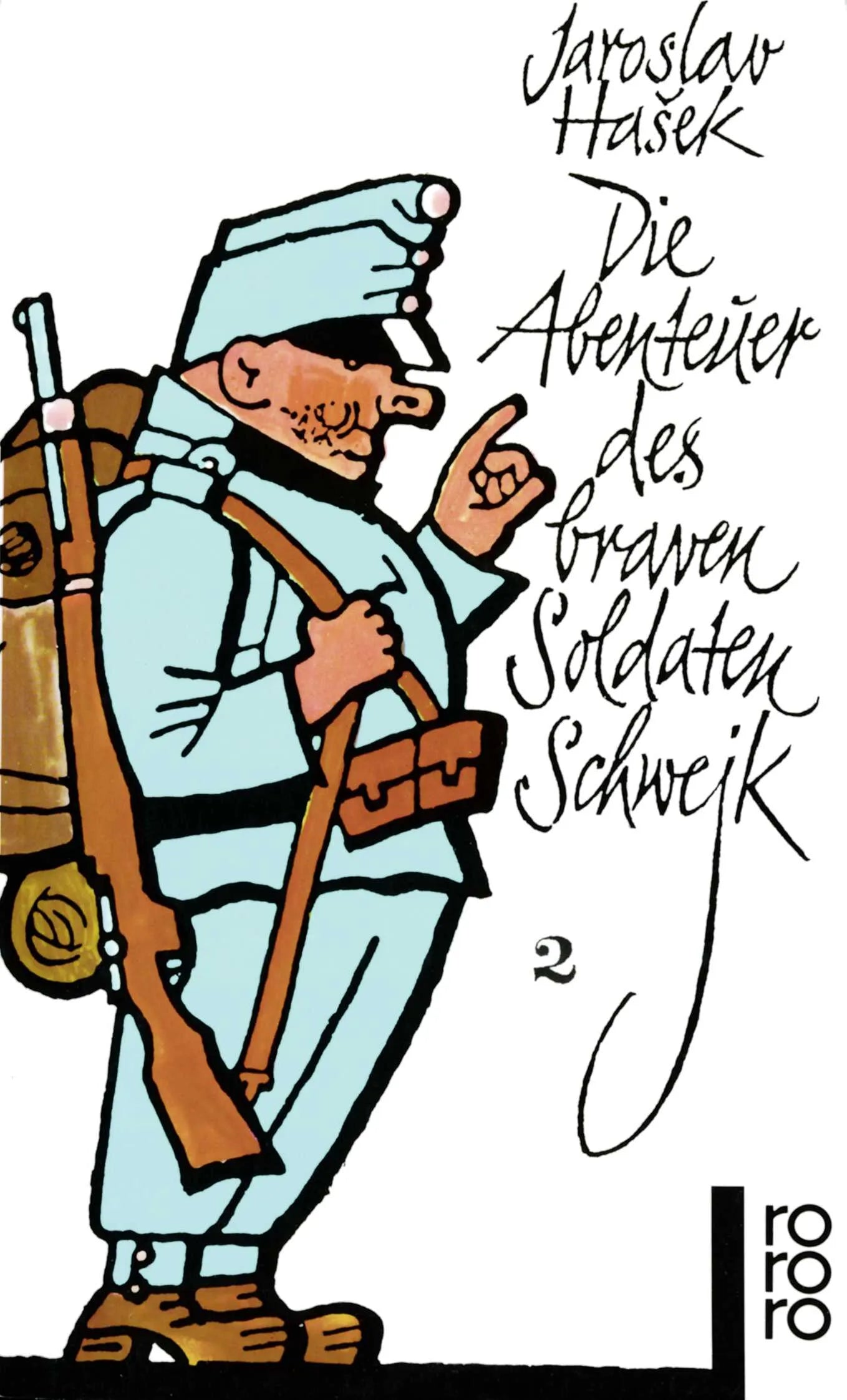 Buchcover von 'Die Abenteuer des braven Soldaten Schwejk 2' - Taschenbuch von Jaroslav Hasek