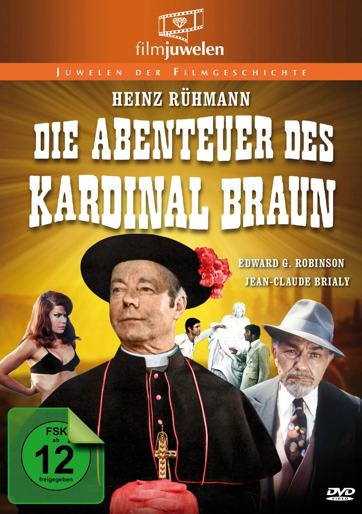 Die Abenteuer des Kardinal Braun - filmjuwelen - DVD