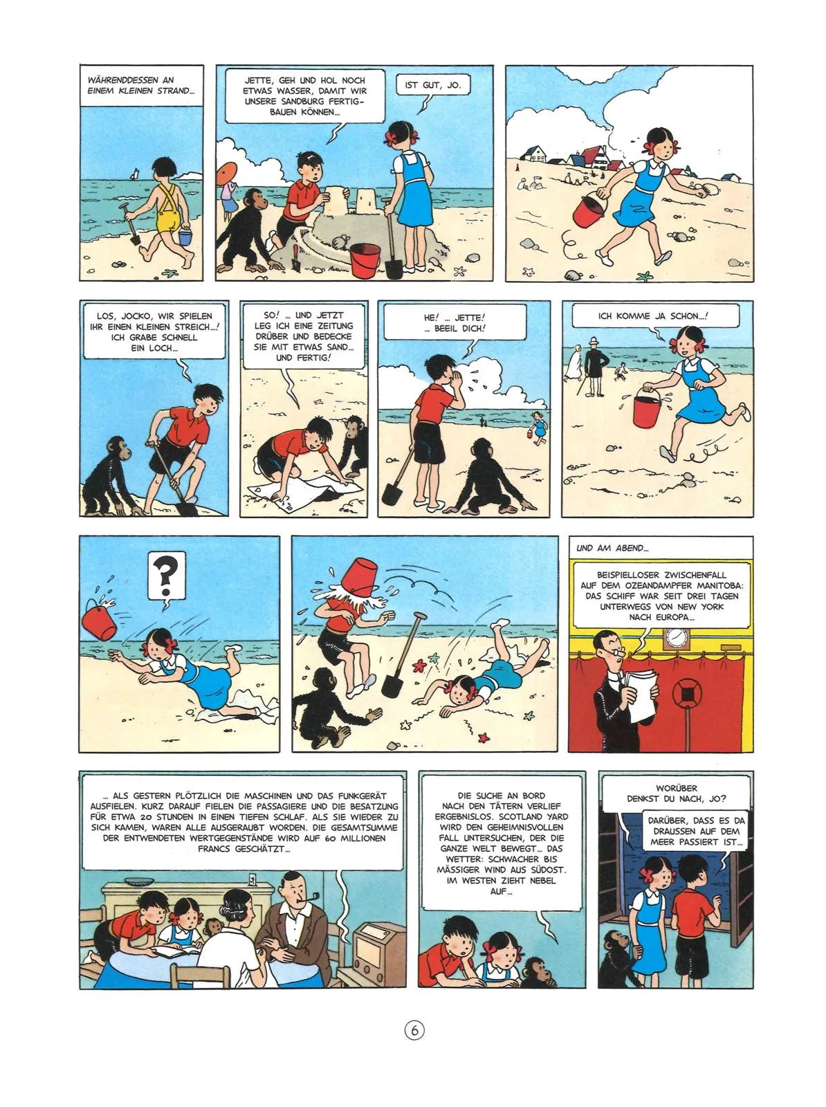Hergé - Die Abenteuer von Jo, Jette und Jocko: Gesamtausgabe